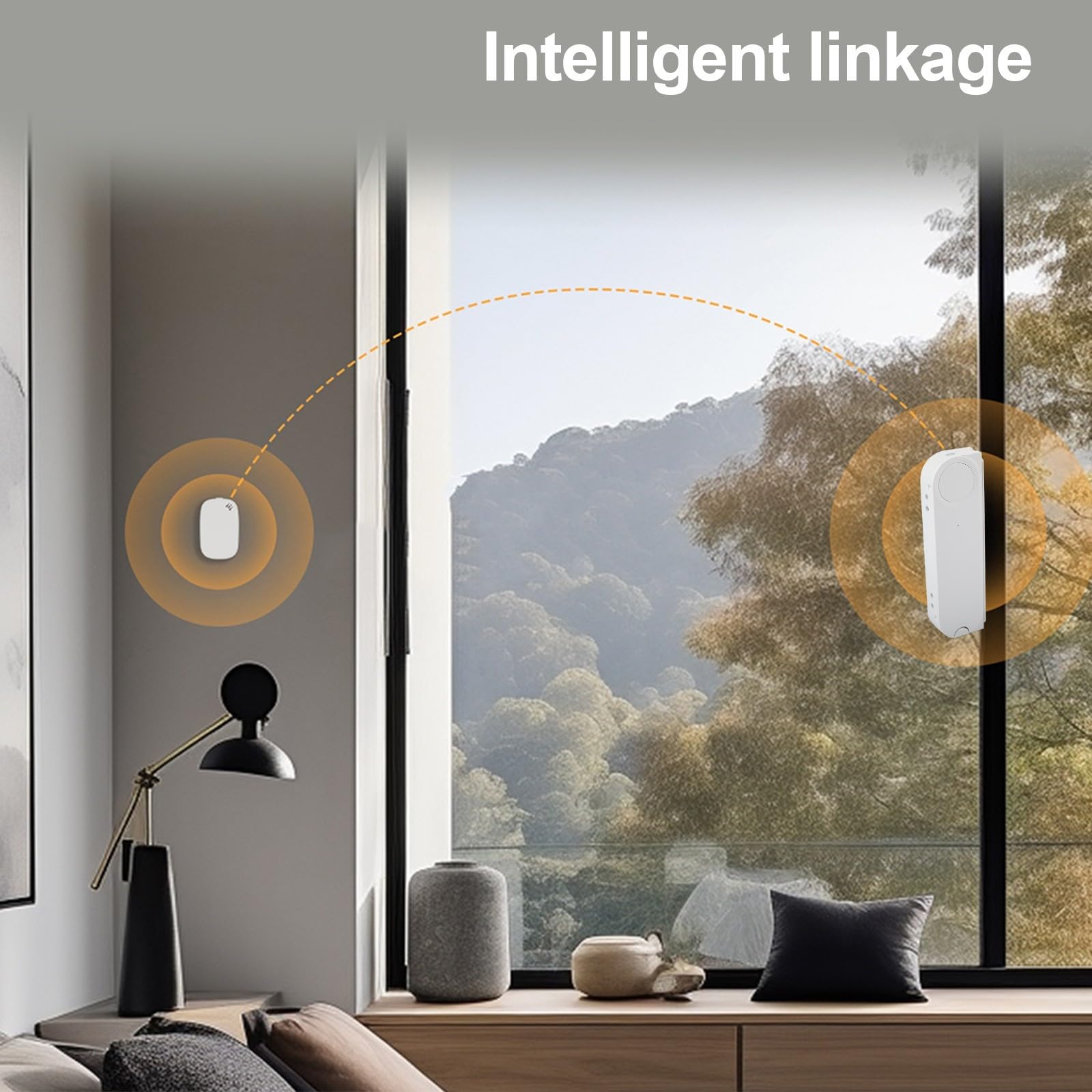 Für Tuya für ZigBee Smart Window Actuator Pusher für automatisches Schieben Solarladung USB-Schnittstelle App Integration