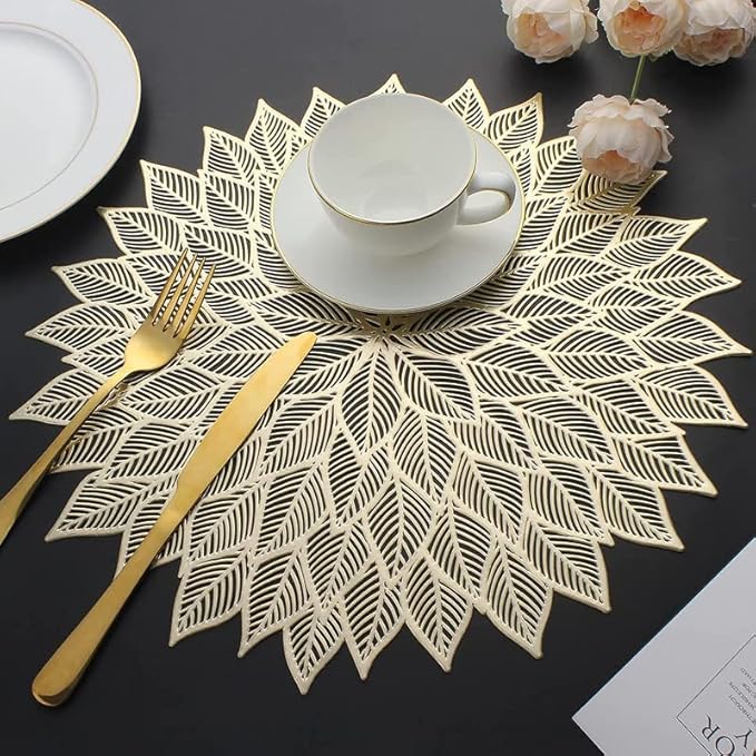 Buy Kritvi Placemat, Place Mat, Table Mat, Round Shape Place Mats