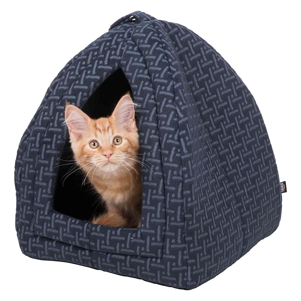 Trixie 36329 Kuschelhöhle Ferris, 32 × 42 × 32 cm, blau
