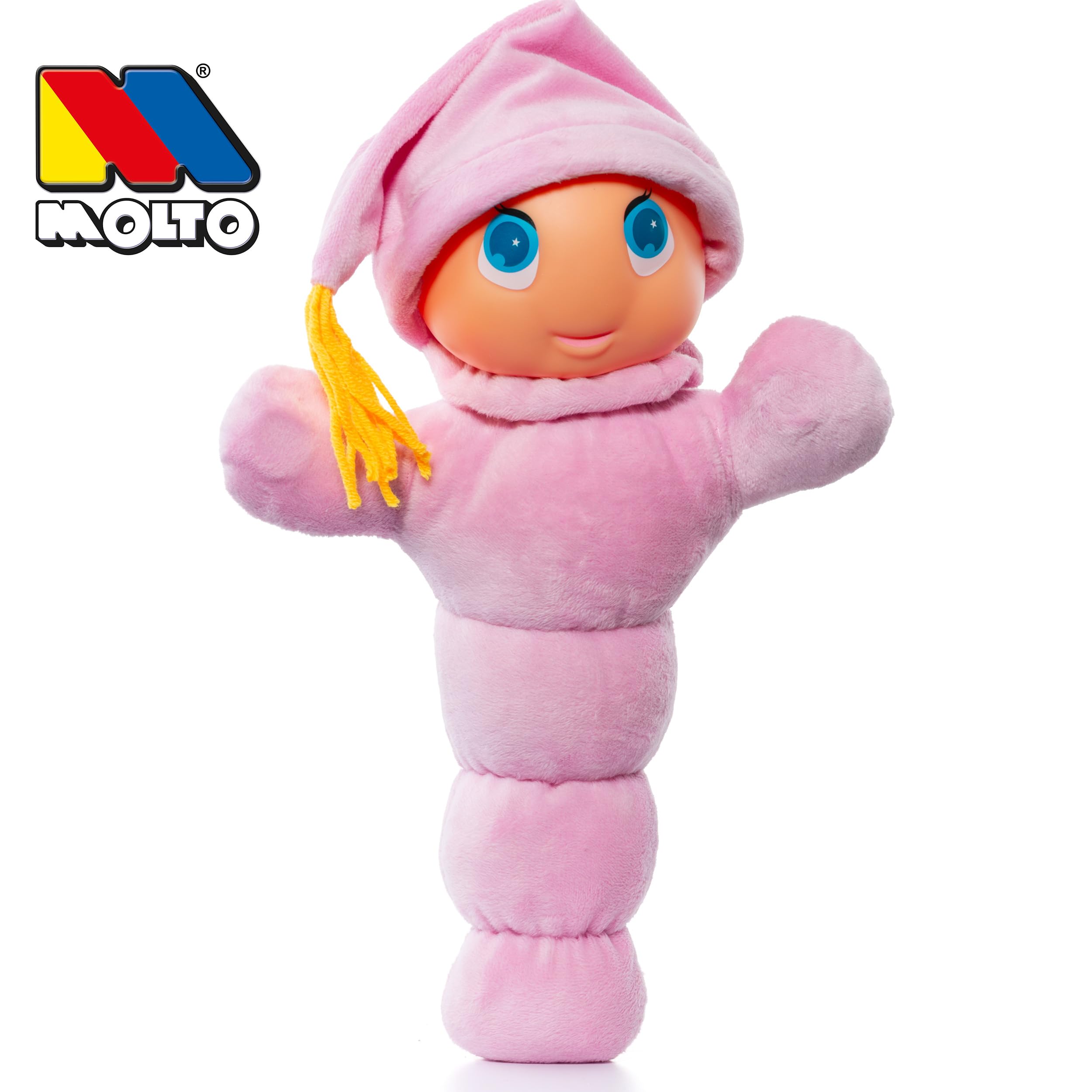 MOLTO | Gusy Luz® Arcoiris Rosa, Luz Quitamiedos Infantil, Muñeco Clásico para Dormir, 2 Nanas para Soñar, Modo Día y Noche, Juguete Bebé Desde 0 Meses — view 9