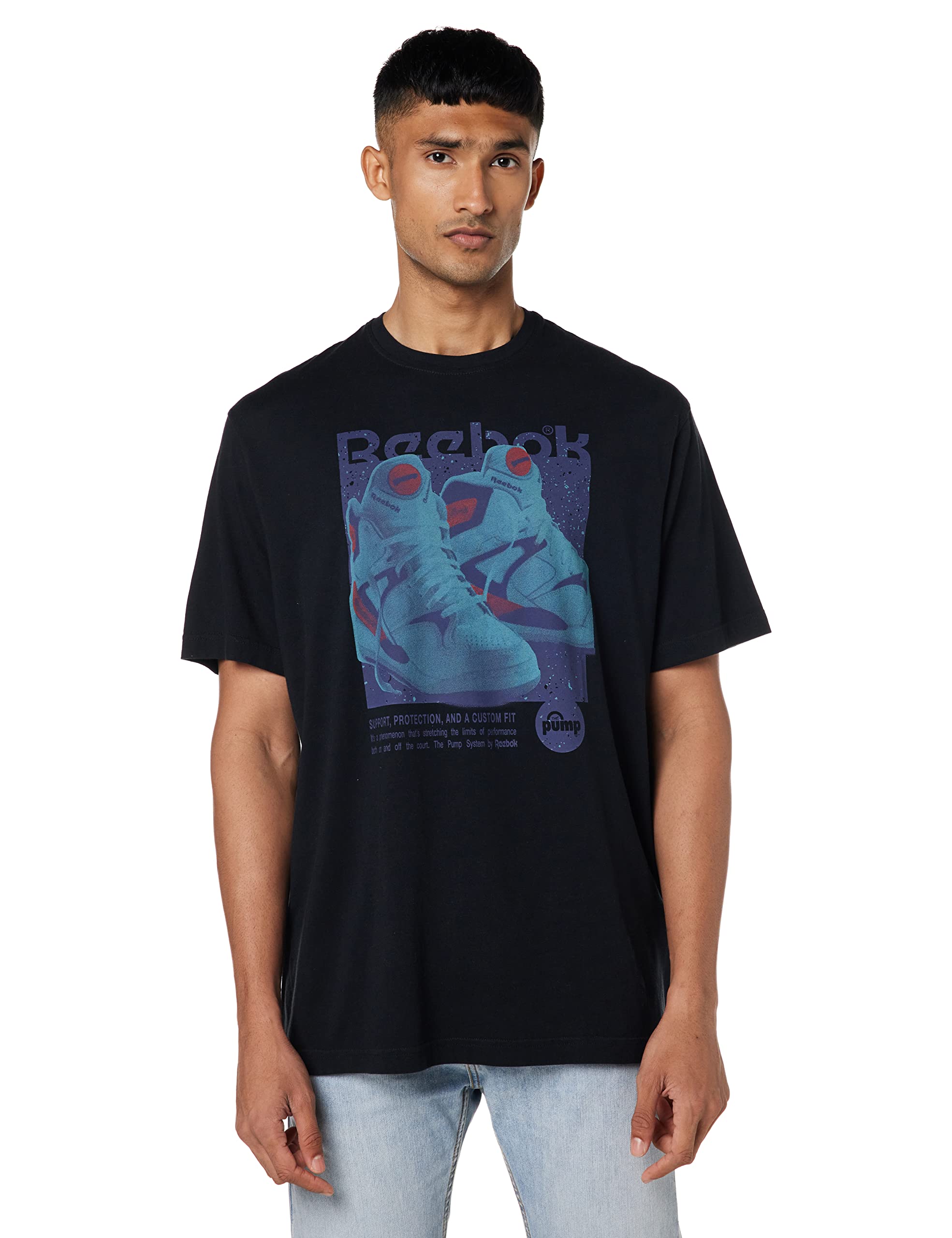 ReebokMen's GS REEBOK RETRO PUMP T T-Shirt