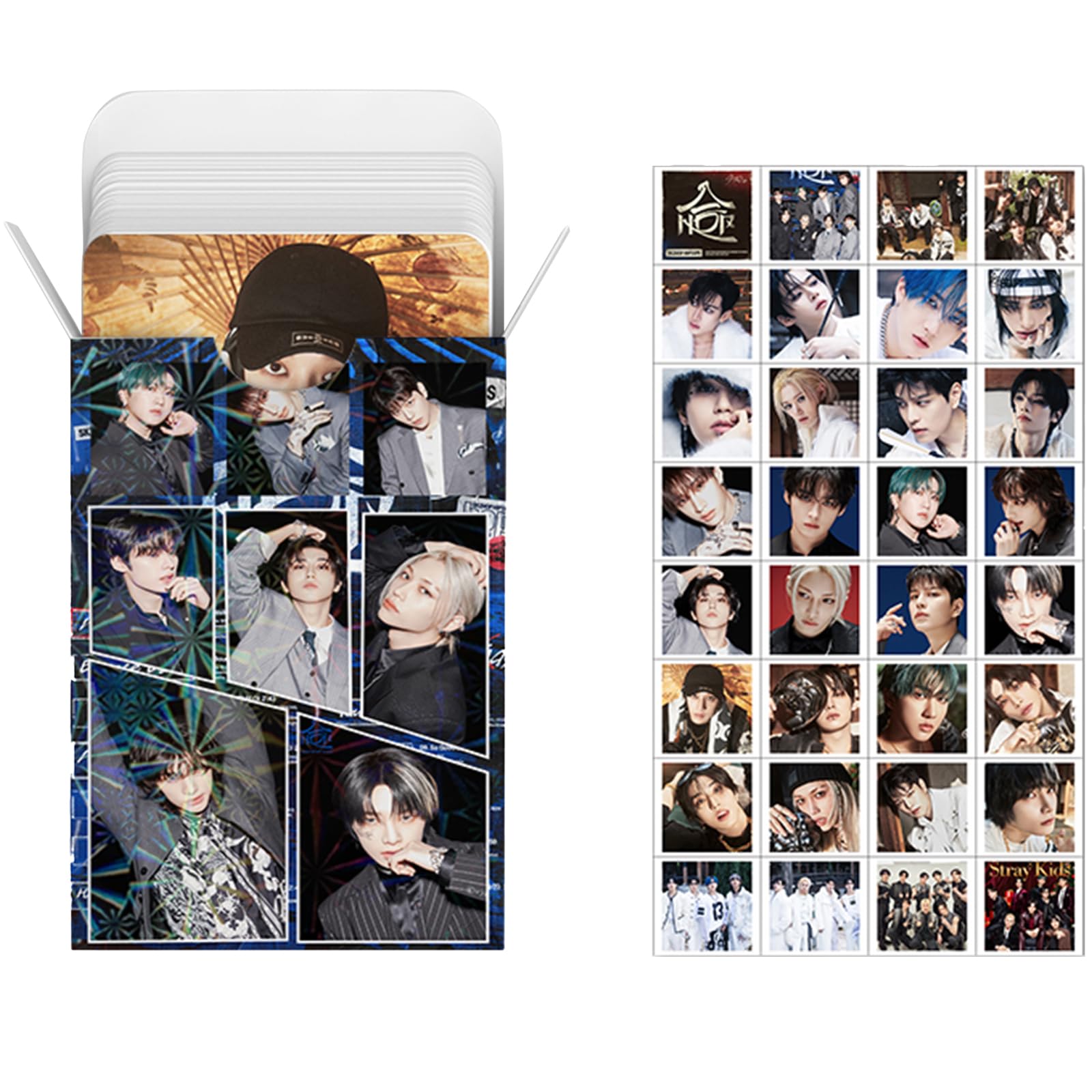 KPOPBP Stray Kids Photocards HOP Album Photo Cards 60 PCS SKZHOP