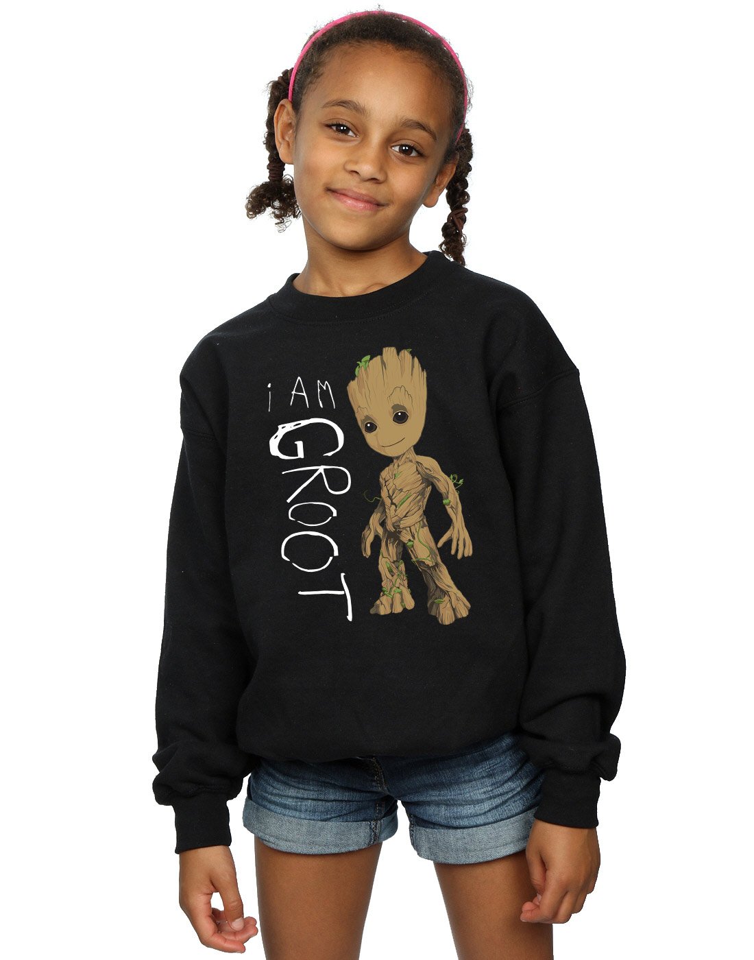 Harry Potter Girls All I Want for Christmas Sweatshirt Black 12-13 Years