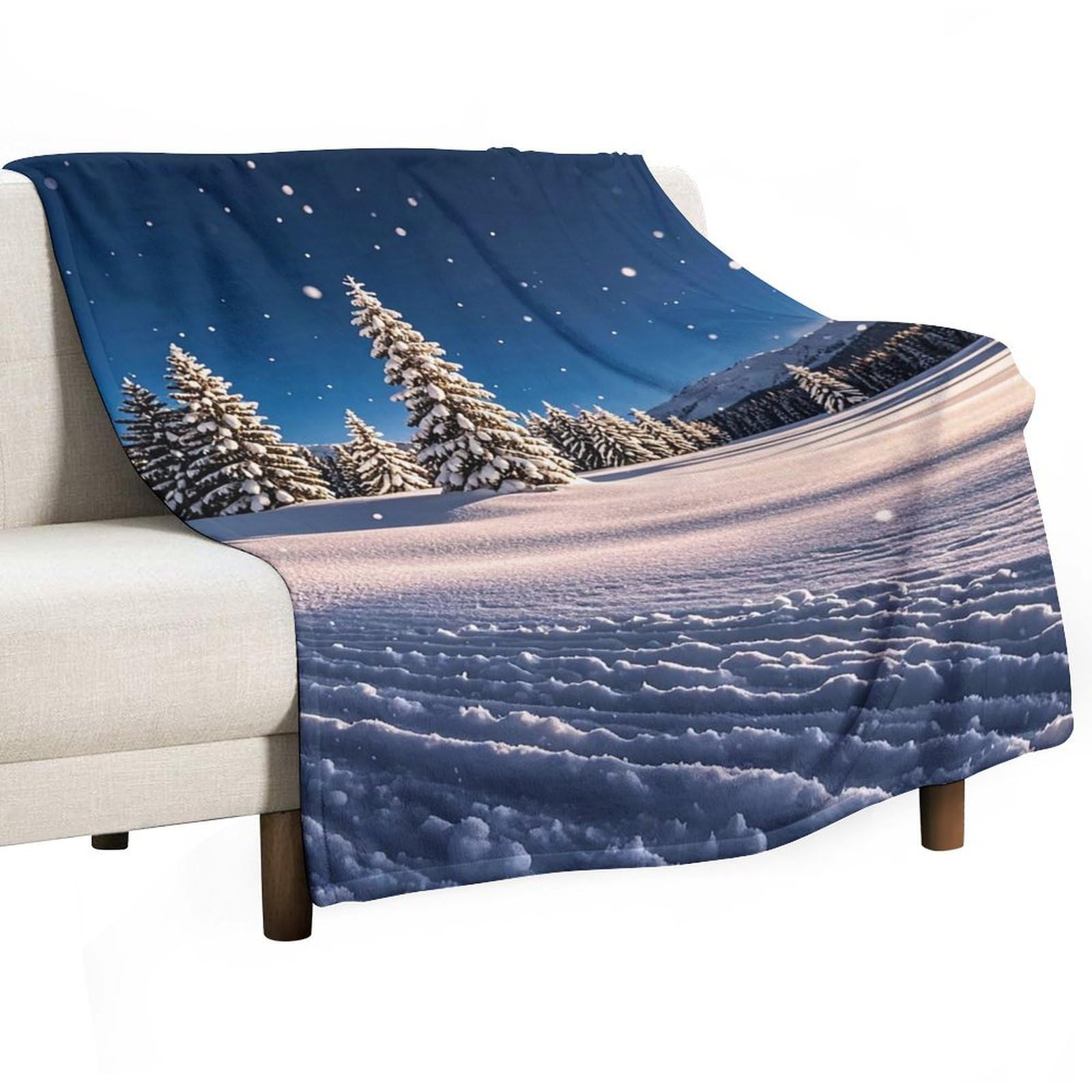 Couverture douce flanelle anti-boulochage pour ne plus avoir froid au lit