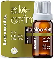Óleo Essencial de Alecrim Premium - 100% Natural e Puro - Revigora, Melhora o Foco e Concentração, Relaxamento - Para Aromaterapia, Difusor de Oleo Essencial, Massagem e Tônico Capilar - 10 mL, Beauts