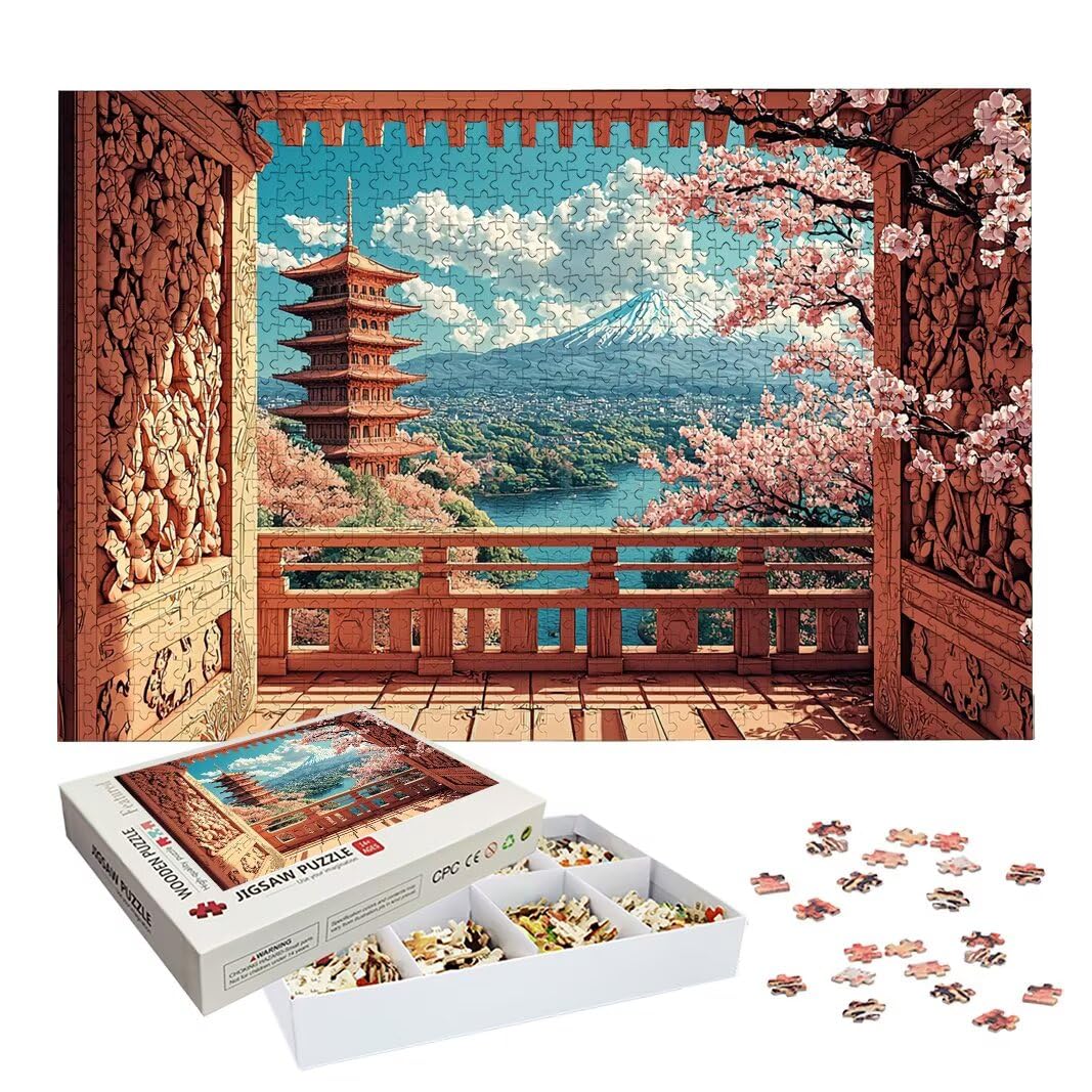 Puzzle 1000 Pièces Adultes, Puzzle 1000 Pieces Japon, Cadeau Femme -2152