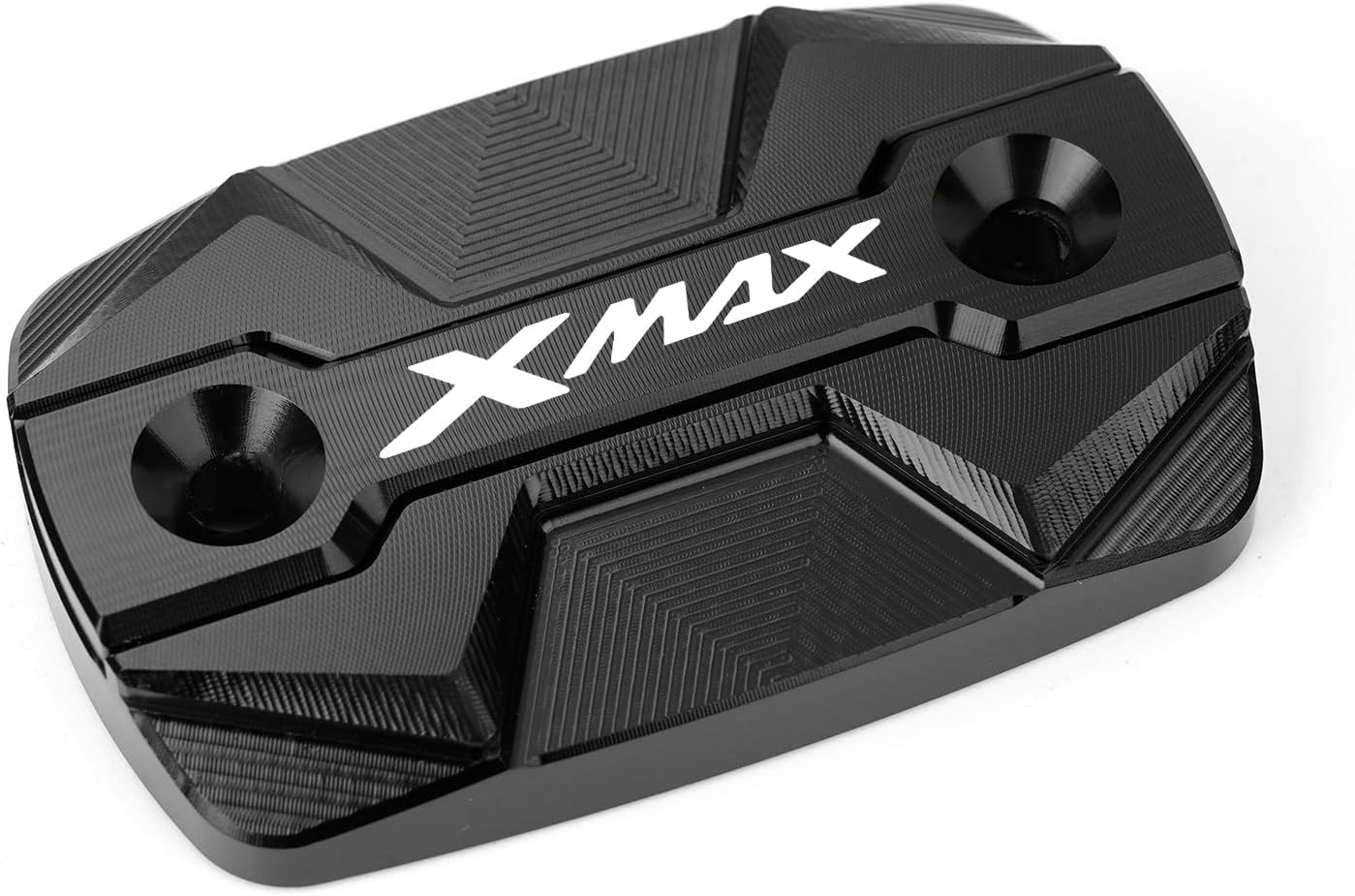Tappi serbatoi olio freno moto accessori per Yamaha XMAX 125 250 300 X-MAX XMAX250 XMAX300 XMAX125 2018-2024 (Nero)