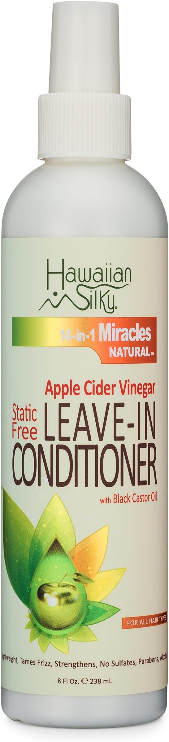 Hawaiian Silky StaticFree Apple Cider Vinegar Leavein