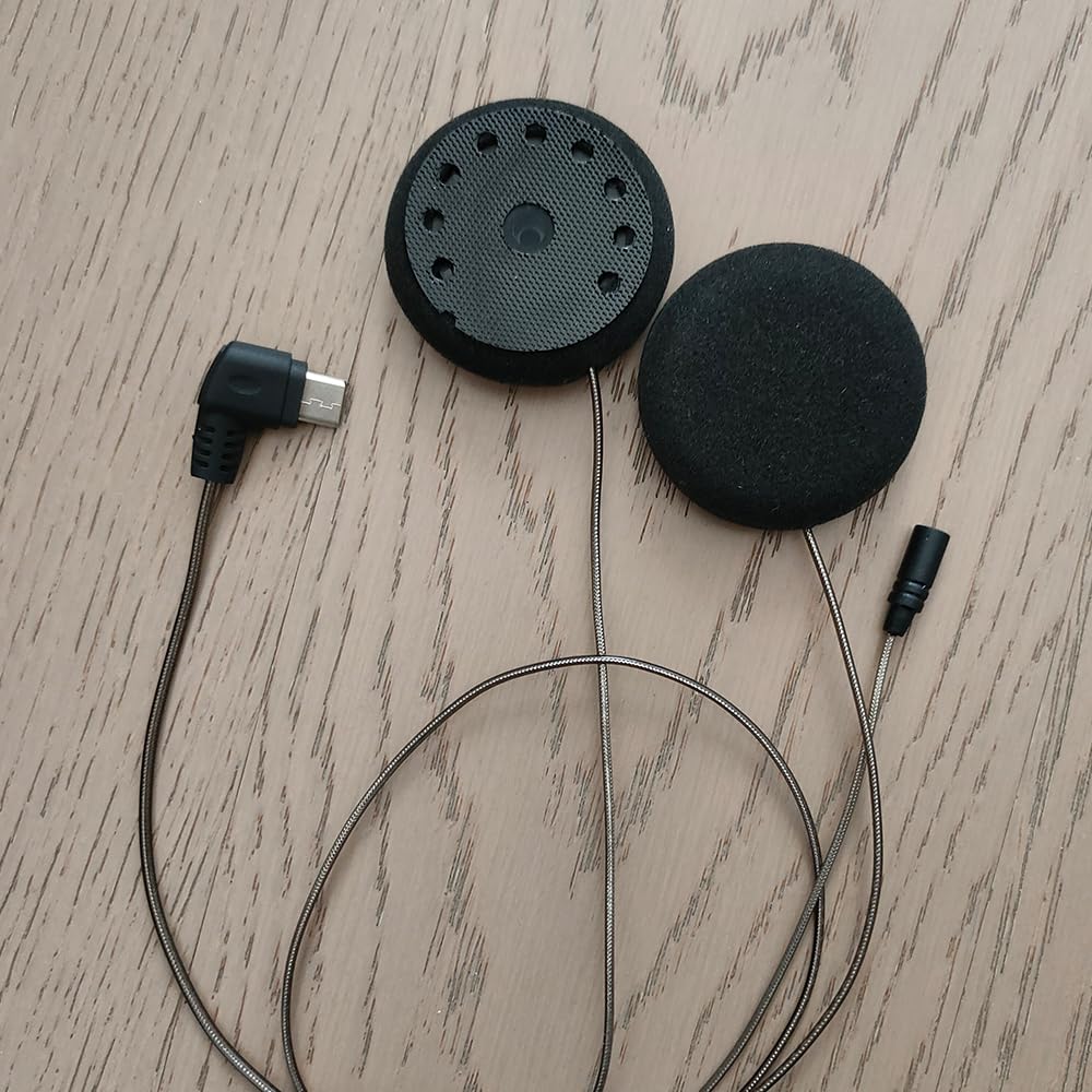 Altoparlante per casco da 45 mm, con microfono, compatibile con LEXIN G4 G2 G16 B4FM