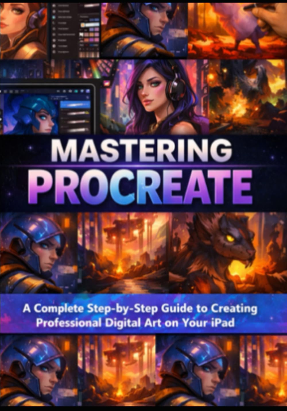 Mastering Procreate: A Complete Step-by-Step Guide to Creating Professional Digital Art on your iPad