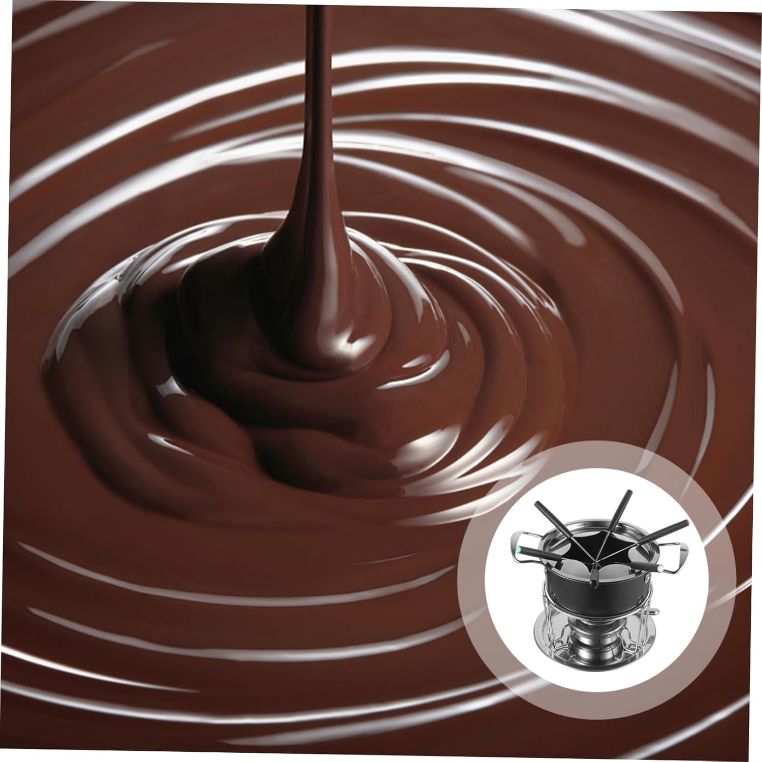 Cauldron Chocolate Melting Pot Hotpot for Cheese Ice Cream Kitchen Melting Pot Non-stick Sturdy