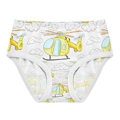Yellow Helicopters Toddler Girlss Underwear 2T 202c1347