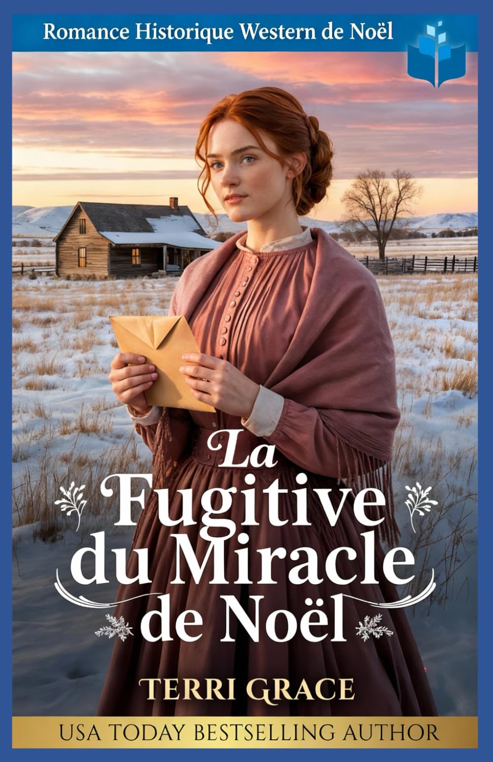 La Fugitive du Miracle de Noël: Romance Historique Western de Noël (Amour de Noël sous les Étoiles de l'Ouest)