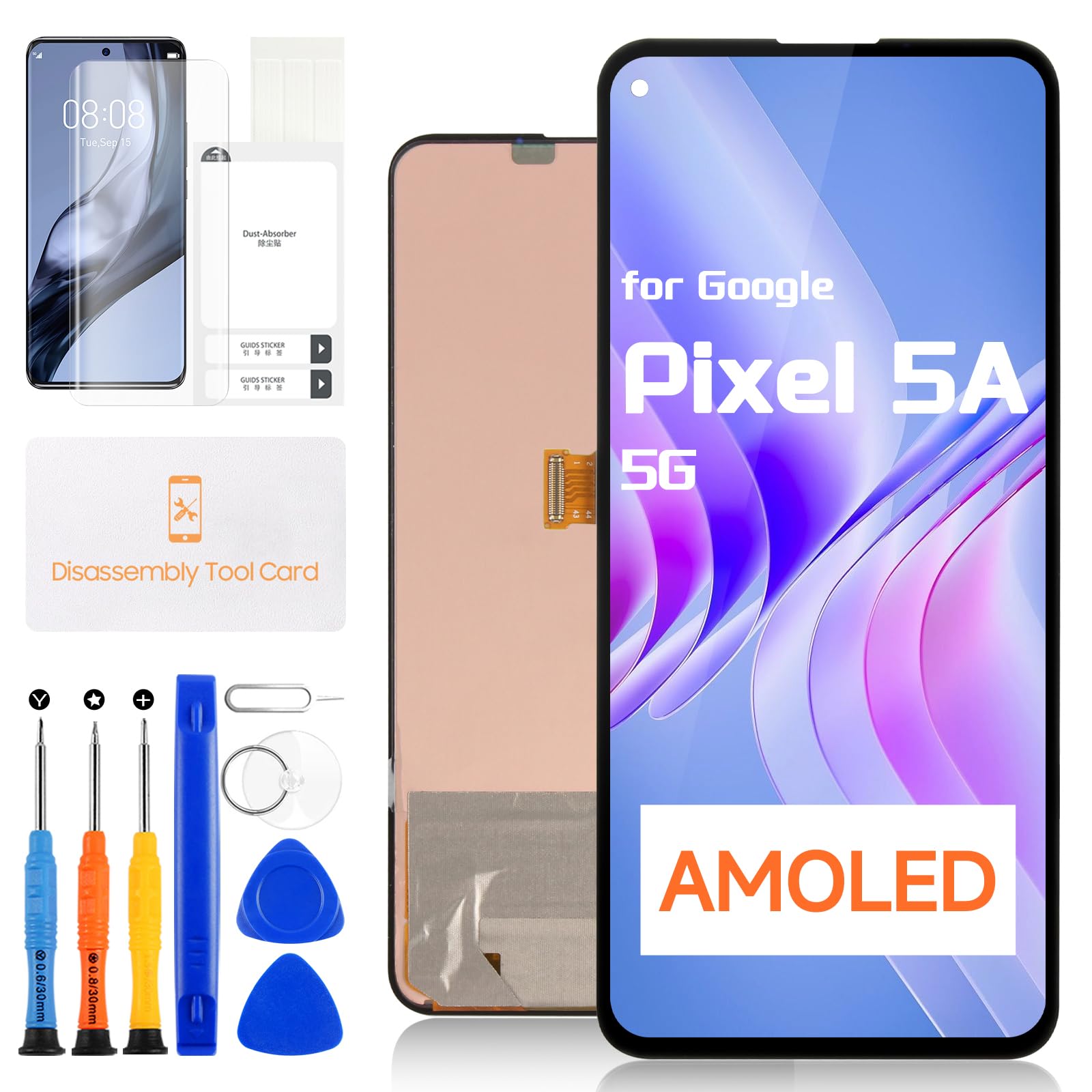Amazon.com: Original for Google Pixel 5A 5G LCD Screen Replacement