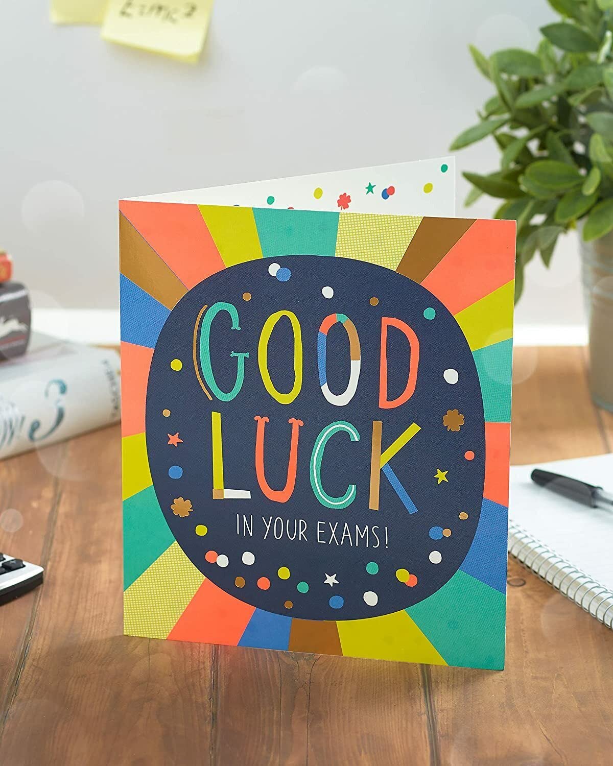 BYANIKA Good Luck Card | Encouragement, GCSE, A Levels, Best Of Luck, Exams, Interview, New Job, Driving Test, Motivational You Can Do It, Got This, I Believe In You | For Him