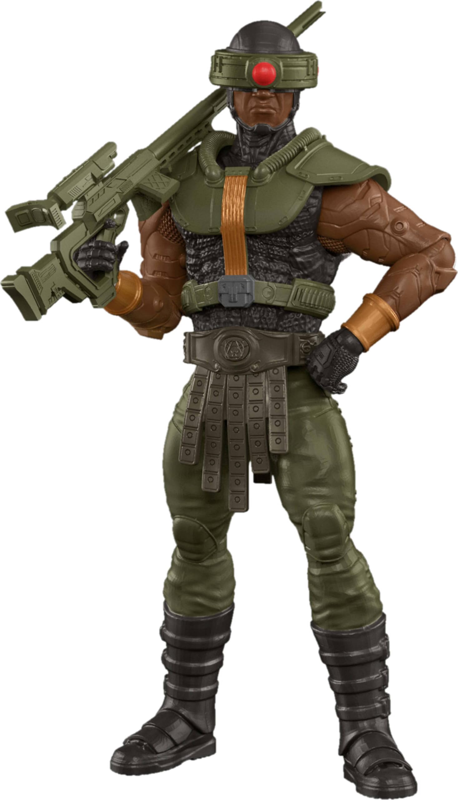 2026 Movie Accurate Tri-Klops Action Figure | MOTU 5.5 Inch Villain Toy, 14 Movable Joints & Long Blaster Accessory, Likeness of Kojo Attah