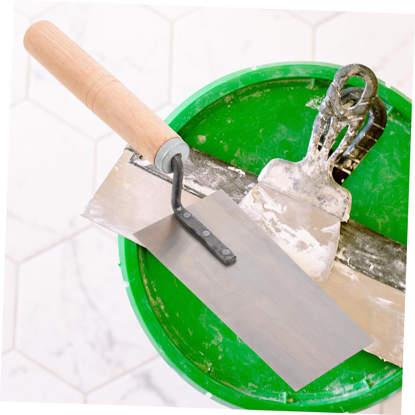 SHINEOFI 5piezas Cortador De Masilla Llana Para Raspador Espátula De Construcción Llana De Paleta Para Albañilería