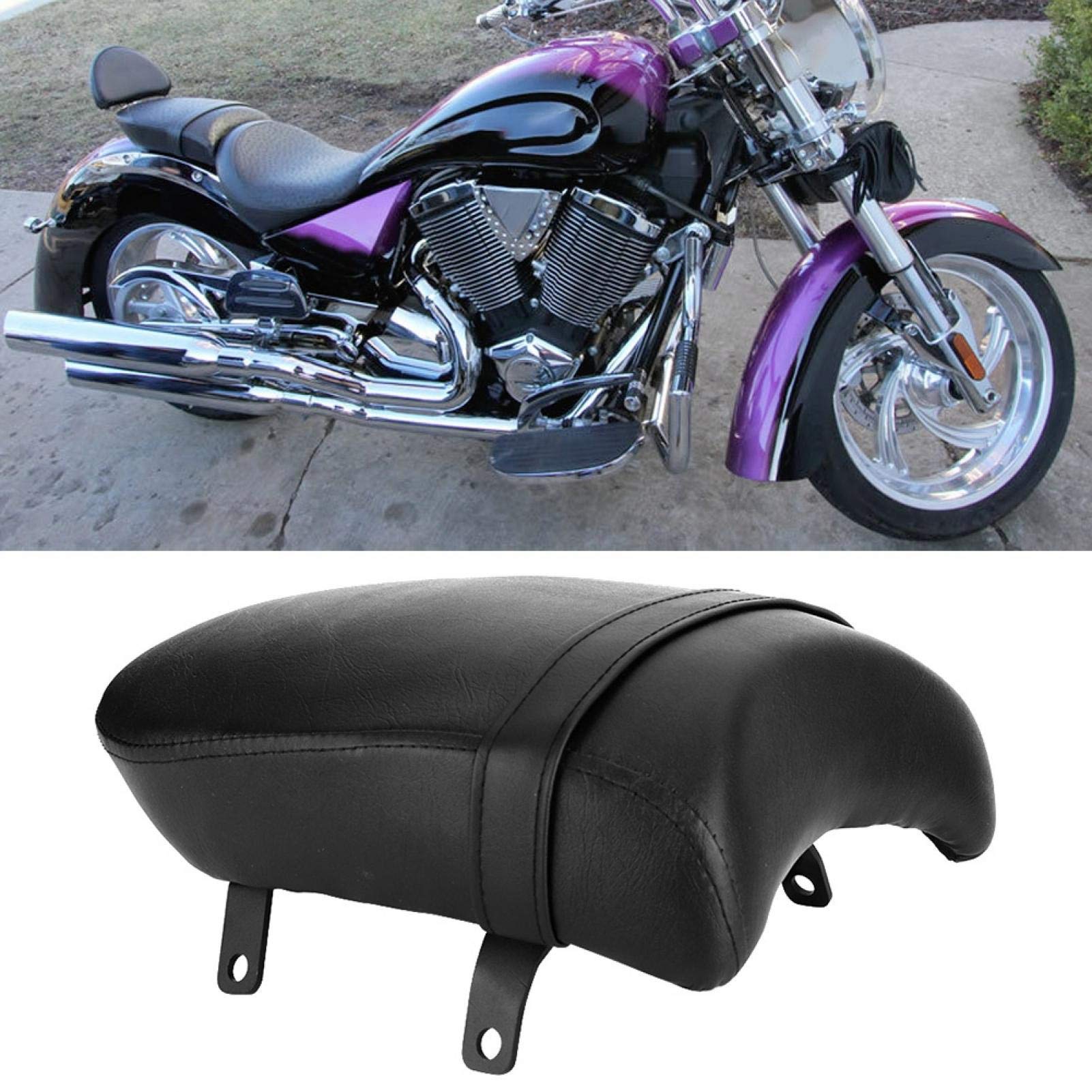 Zamiennik dla Victory Zach Ness Vegas 11-12 motocykl pillion tylne siedzenie pasażera, motocykl, pillion tylne siedzenie pasażera, poduszka pasuje do Victory Zach Ness Vegas 11-12 A2s628Pi