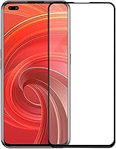 Tempered Glass Screen Protector Compatible for Realme X50 Pro with Edge to Edge Coverage and Easy Installation Kit, Pack of 1, Black