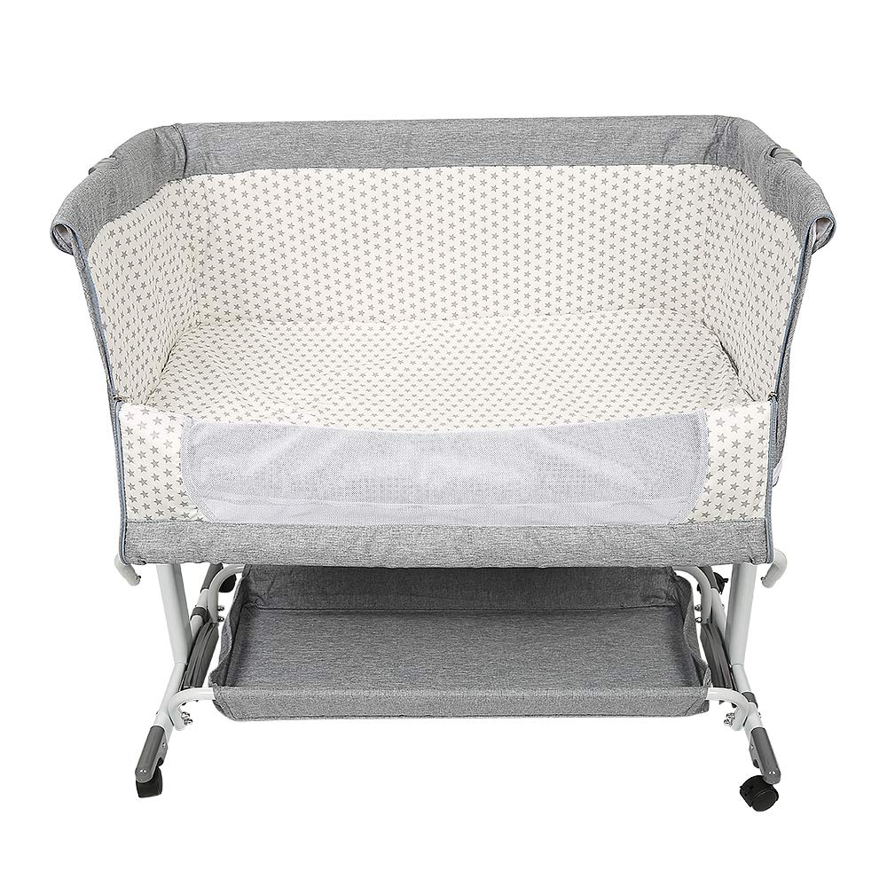 Berceau Cododo YIMING 3 En 1 - Avec Matelas Et Moustiquaire Réglable