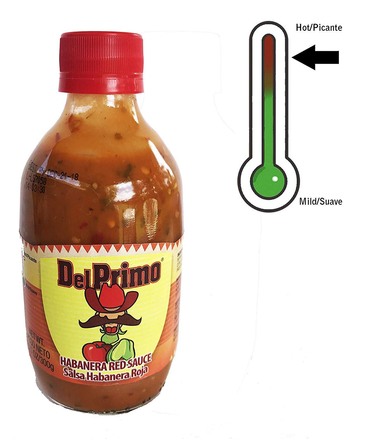 Del Primo Salsa Sauce 10.5oz Bottle (Pack of 3) Choose Flavor Below