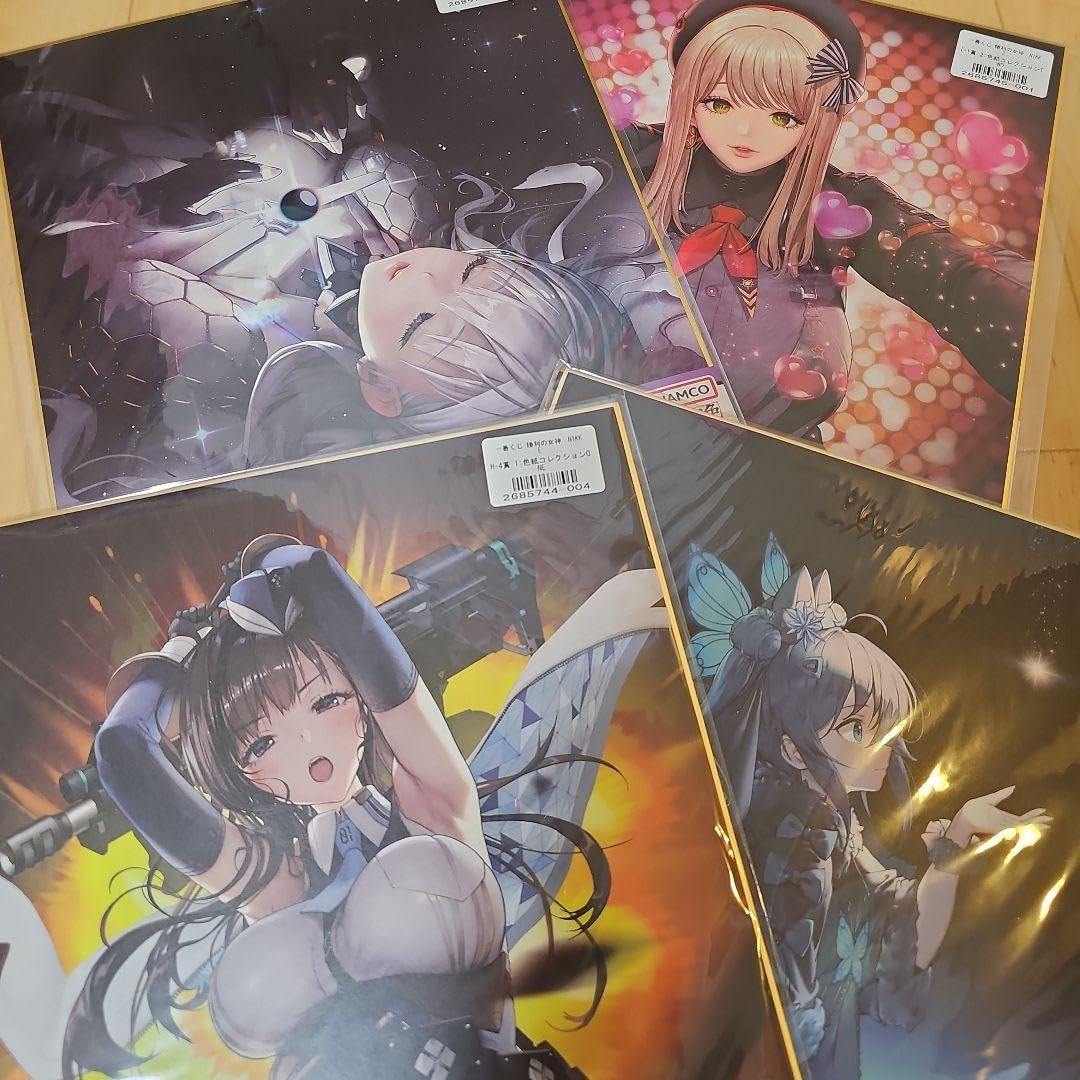 Amazon.co.jp: nikke 勝利の女神 一番くじ 色紙コレクション 8枚