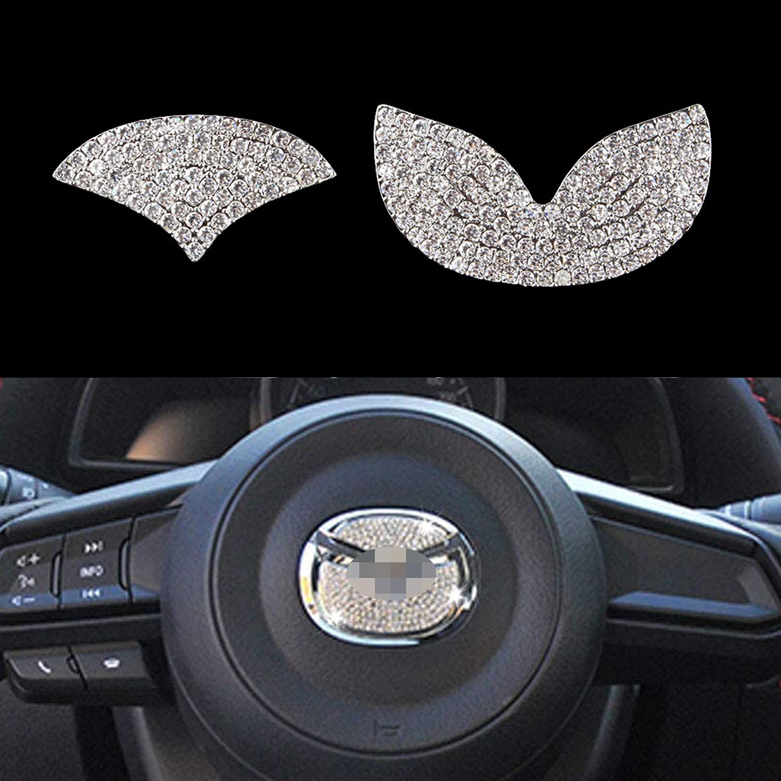 Amazon | キラキラハンドルロゴキャップ NISSAN対応 DIYダイヤモンド