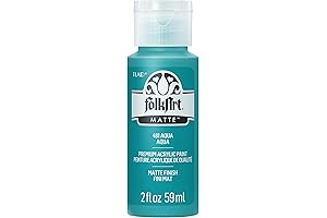 FolkArt Aqua Acrylic Paint
