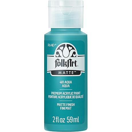 FolkArt Aqua Acrylic Paint