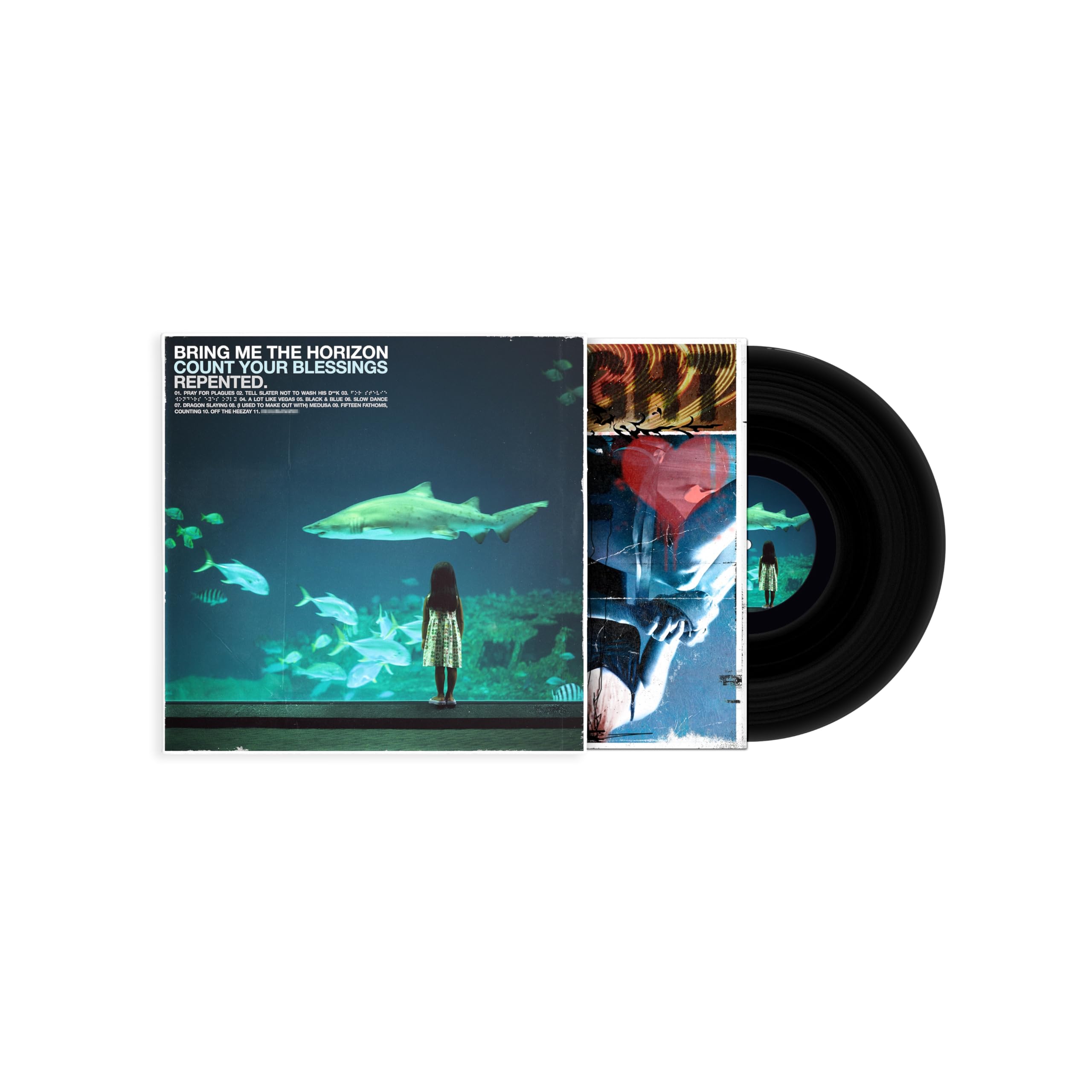BRING ME THE HORIZON COUNT YOUR BLESSINGS REPENTED LP VINYL black vin - PRESALE
