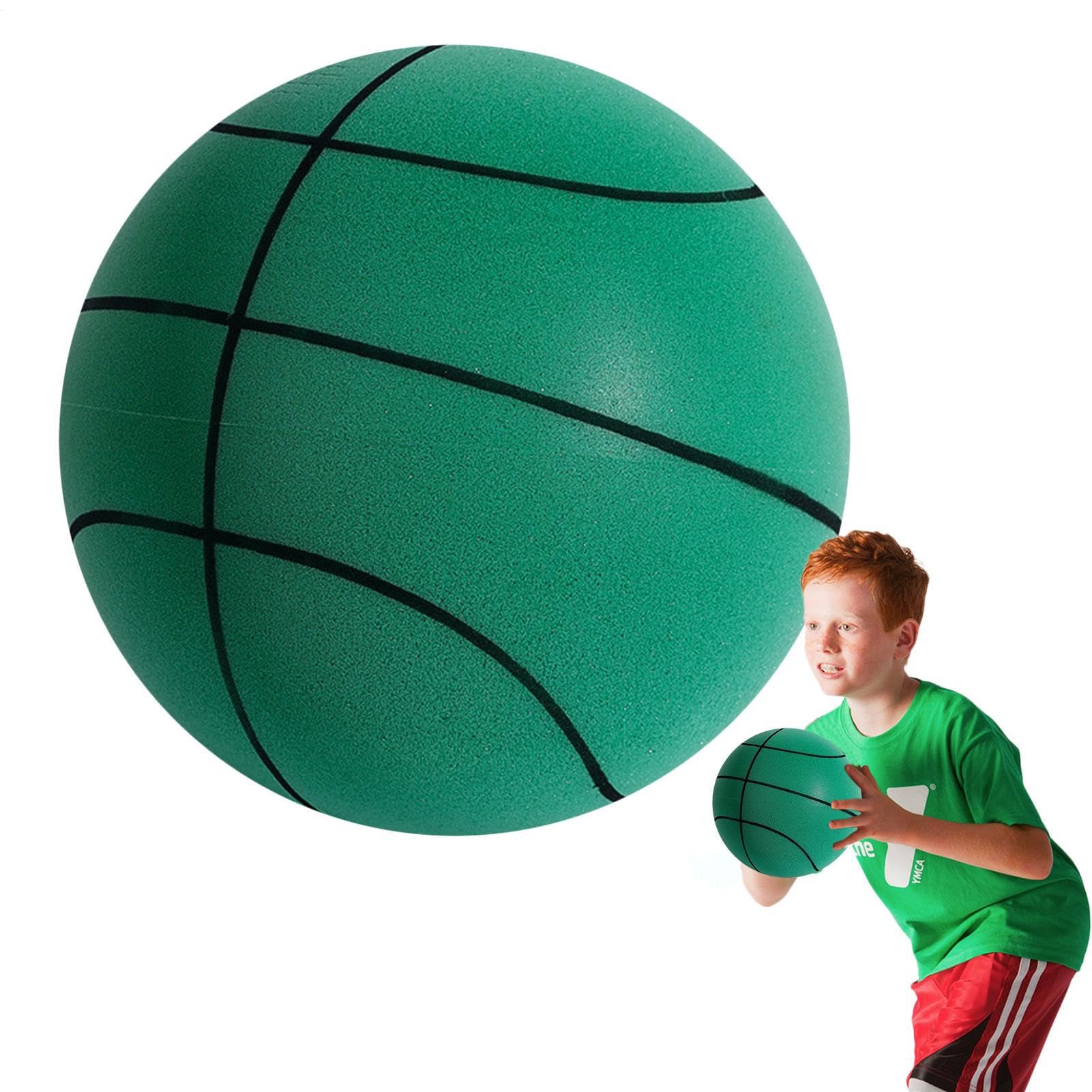 Basket silenzioso | Palline silenziose Palla silenziosa per interni | leggera e sicura | Regalo per l'allenamento di bambini e adulti, pallacanestro al coperto per sale giochi, cantieri, , p
