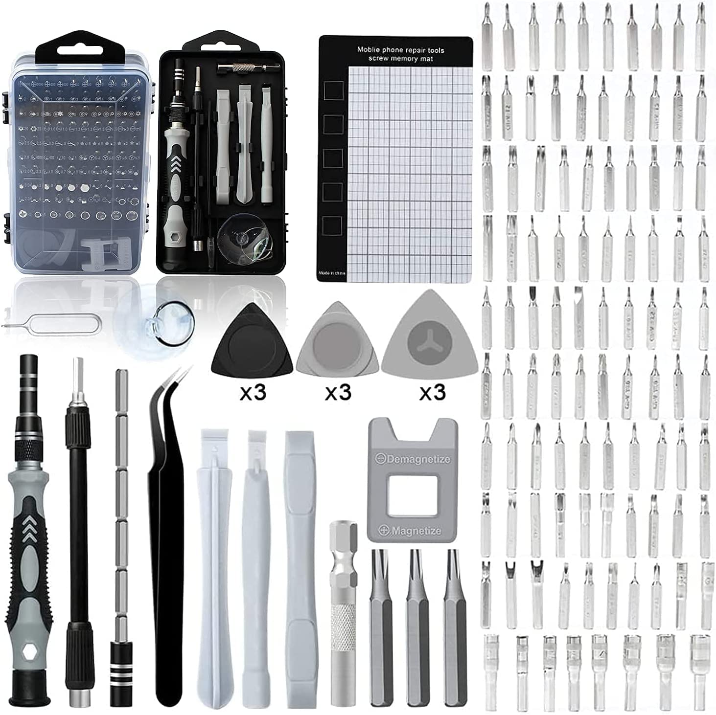 See full amazon price history chart for Screwdriver Set, 115 in 1 Professional Precision Screwdriver Set, Multi-Function Magnetic Slot Wrench Bits Repair Combination Screwdrive Tool Kit For Mobiles/Tablets/Glasses/Laptop/PC Screwdriver Set, 115 in 1 Professional Precision Screwdriver Set, Multi-Function Magnetic Slot Wrench Bits Repair Combination Screwdrive Tool Kit For Mobiles/Tablets/Glasses/Laptop/PC (B0C55P1MDB) Amazon Price History, Amazon Price Tracker