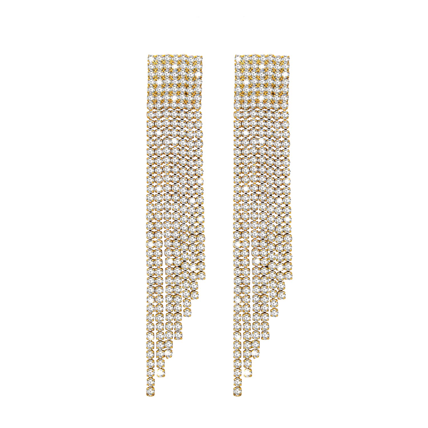 See full amazon price history chart for Shining Jewel - By Shivansh Crystal and AD Gold Plated Fancy Western Style Cocktail Chandelier Long earrings for women (SJ_1905_G) Shining Jewel - By Shivansh Crystal and AD Gold Plated Fancy Western Style Cocktail Chandelier Long earrings for women (SJ_1905_G) (B09X7BGNZJ) Amazon Price History, Amazon Price Tracker