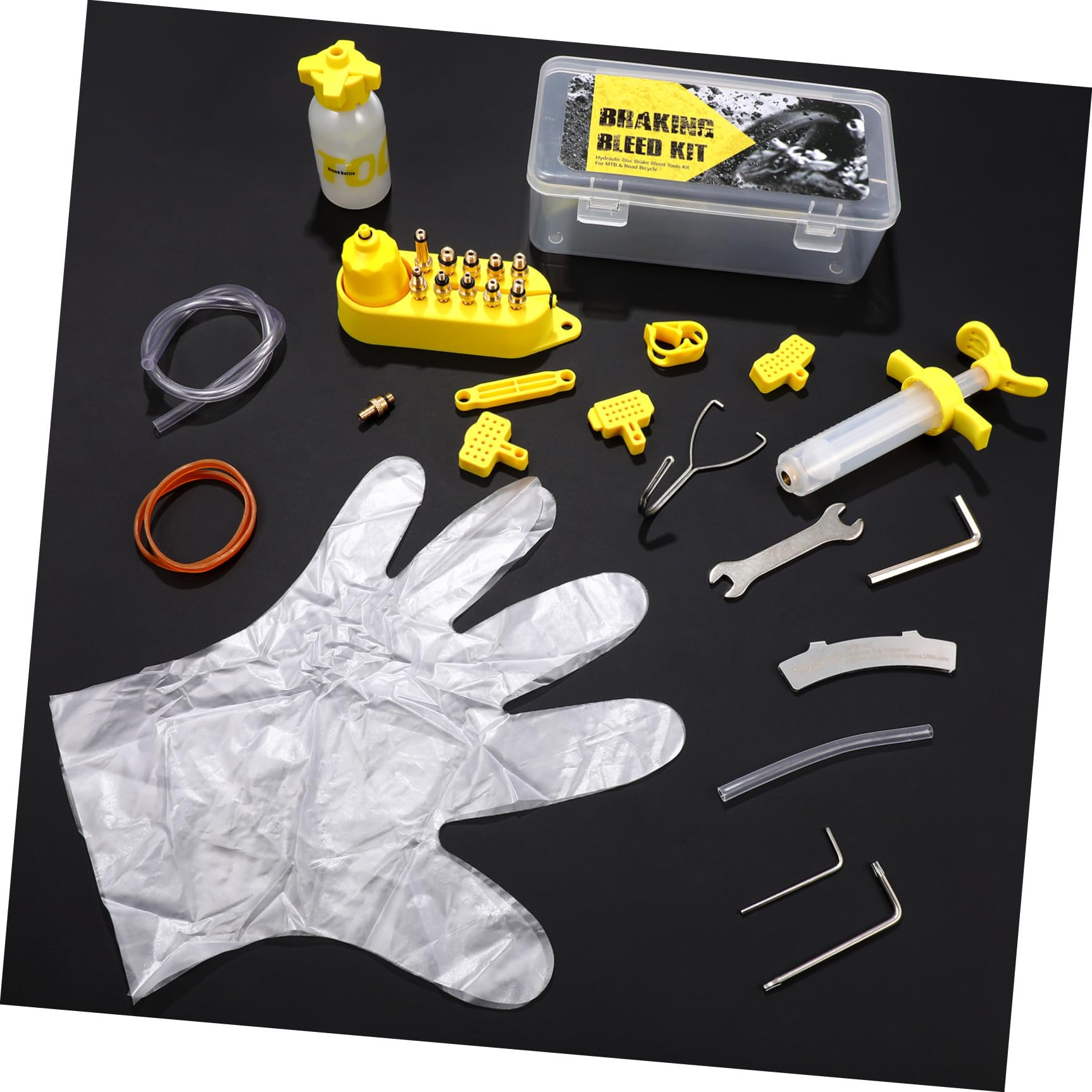 ifundom Kit di Spurgo Freni Bici Mountain Bike Disco Idraulico