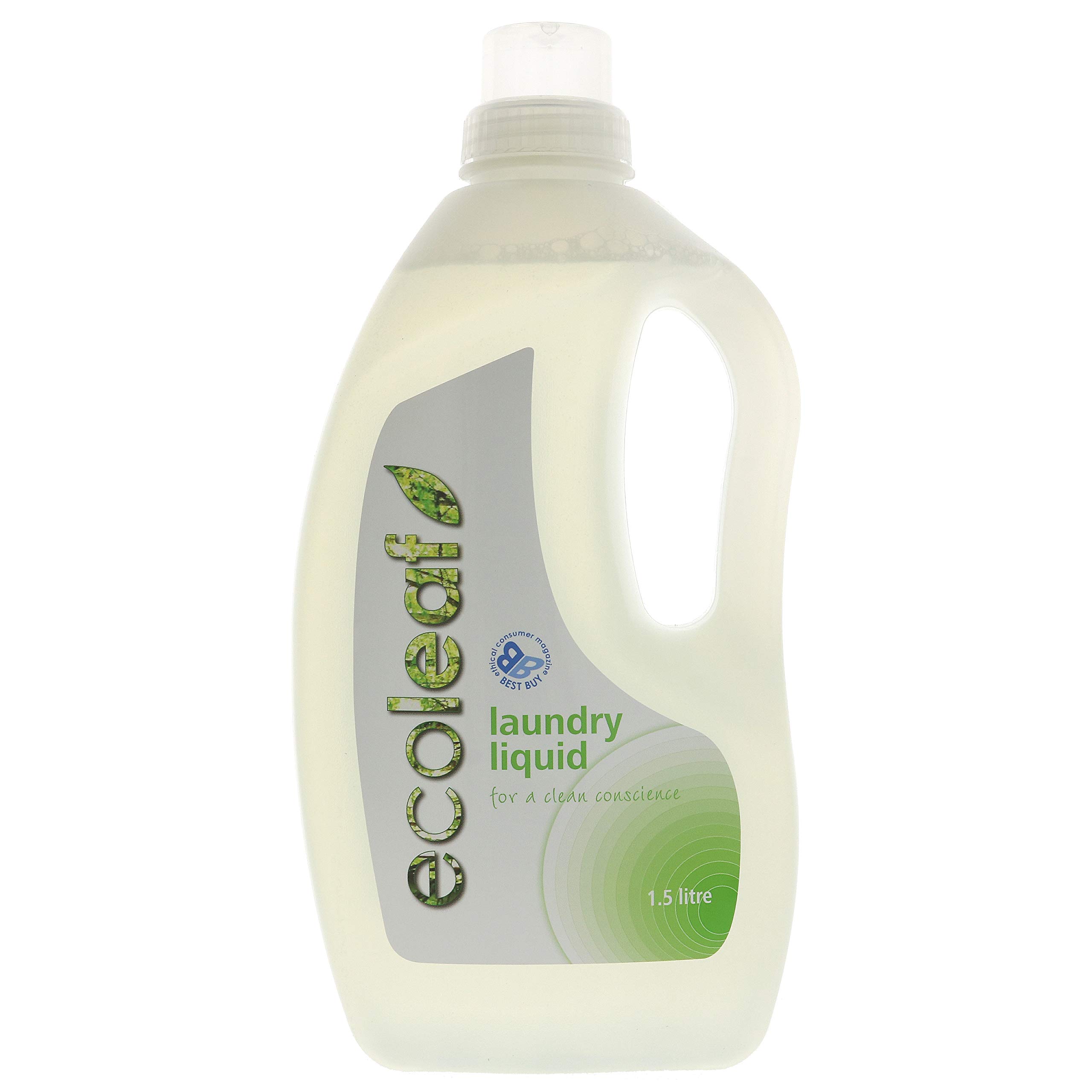 Ecoleaf Laundry Liquid - 6 x 1.5l