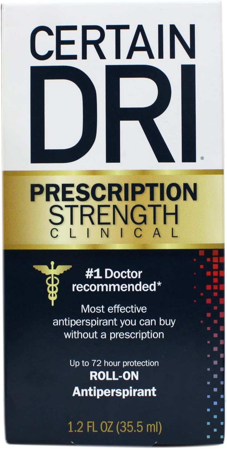 Prescription Strength Clinical Antiperspirant Roll-On 1.20 oz