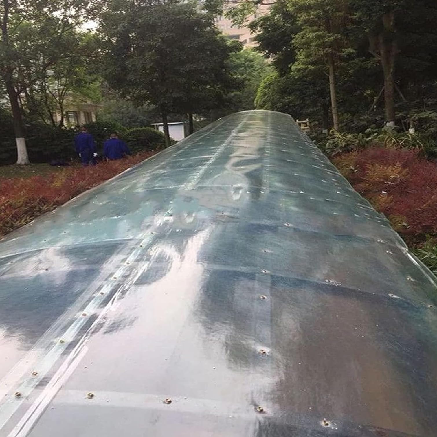Paneles de techo de policarbonato de 1 x 3 m, protección UV, resistentes a la lluvia, fáciles de cortar, láminas de plástico para invernadero, invernadero, marco frío, fibra de vidrio, iluminación