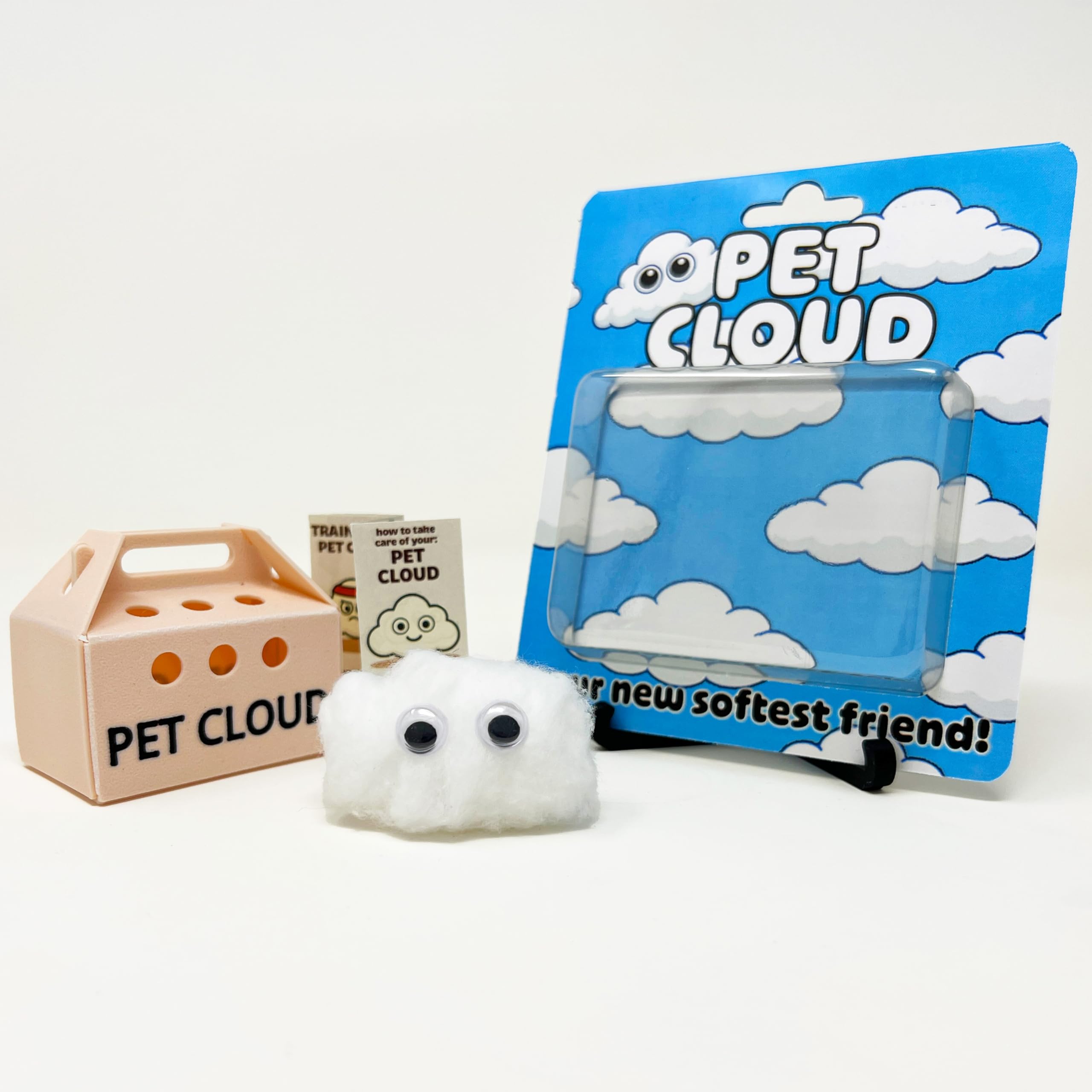 Pet Cloud (with Gift Bag) - Novelty Gift Idea - Ideal For Birthday Presents, Wedding Favours, Party Bags etc