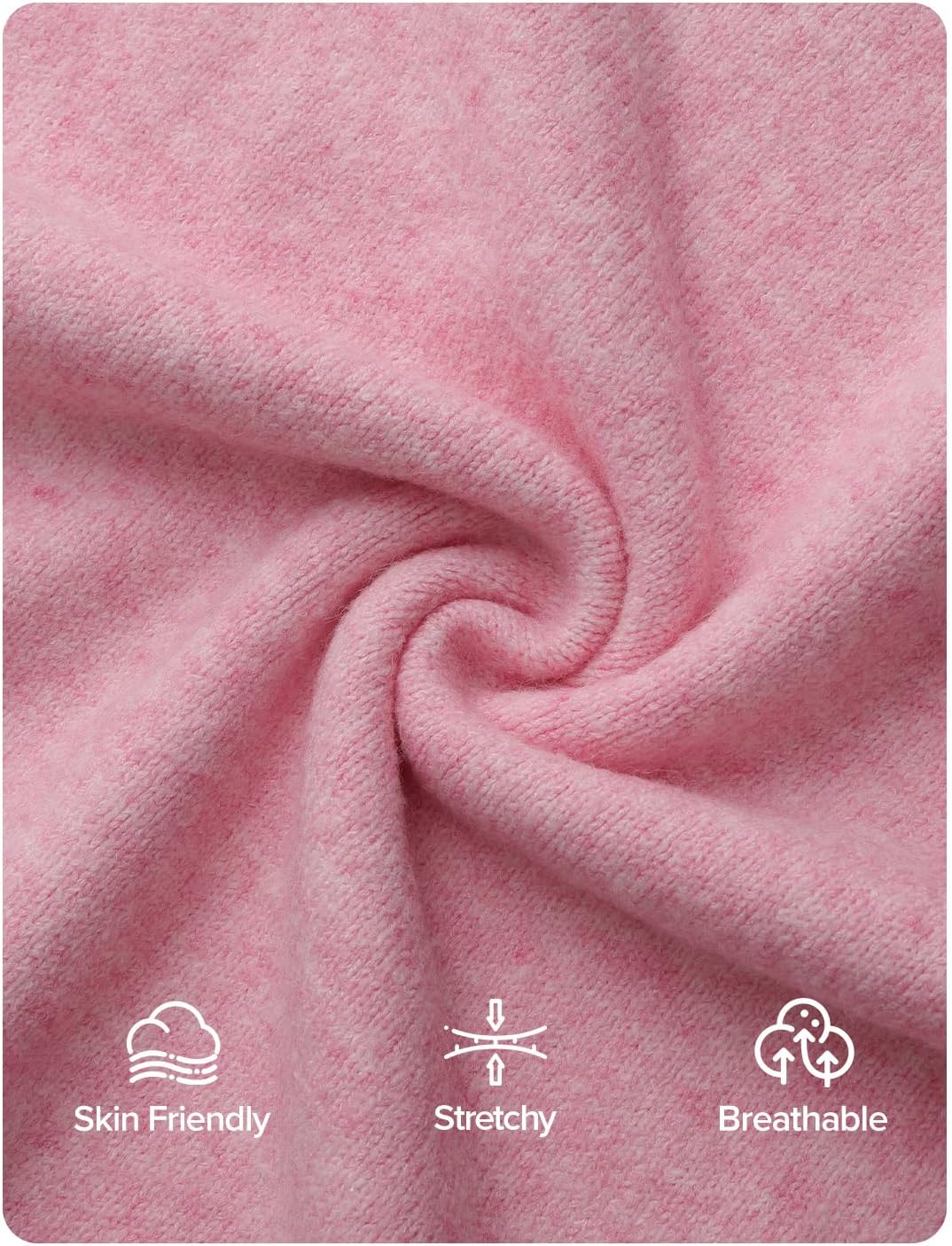 ZESICA Women's Oversized Bow Sweaters Fall 2026 Cute Crewneck Long Sleeve Knit Pullover Sweater Jumper Tops - Image 6