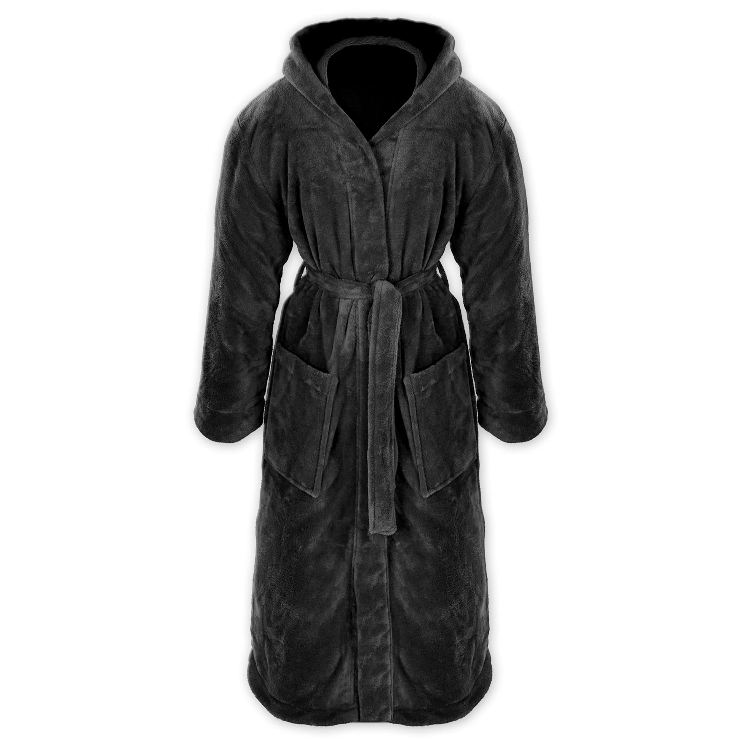 Gräfenstayn® Badjas voor dames en heren, knuffelig fleece