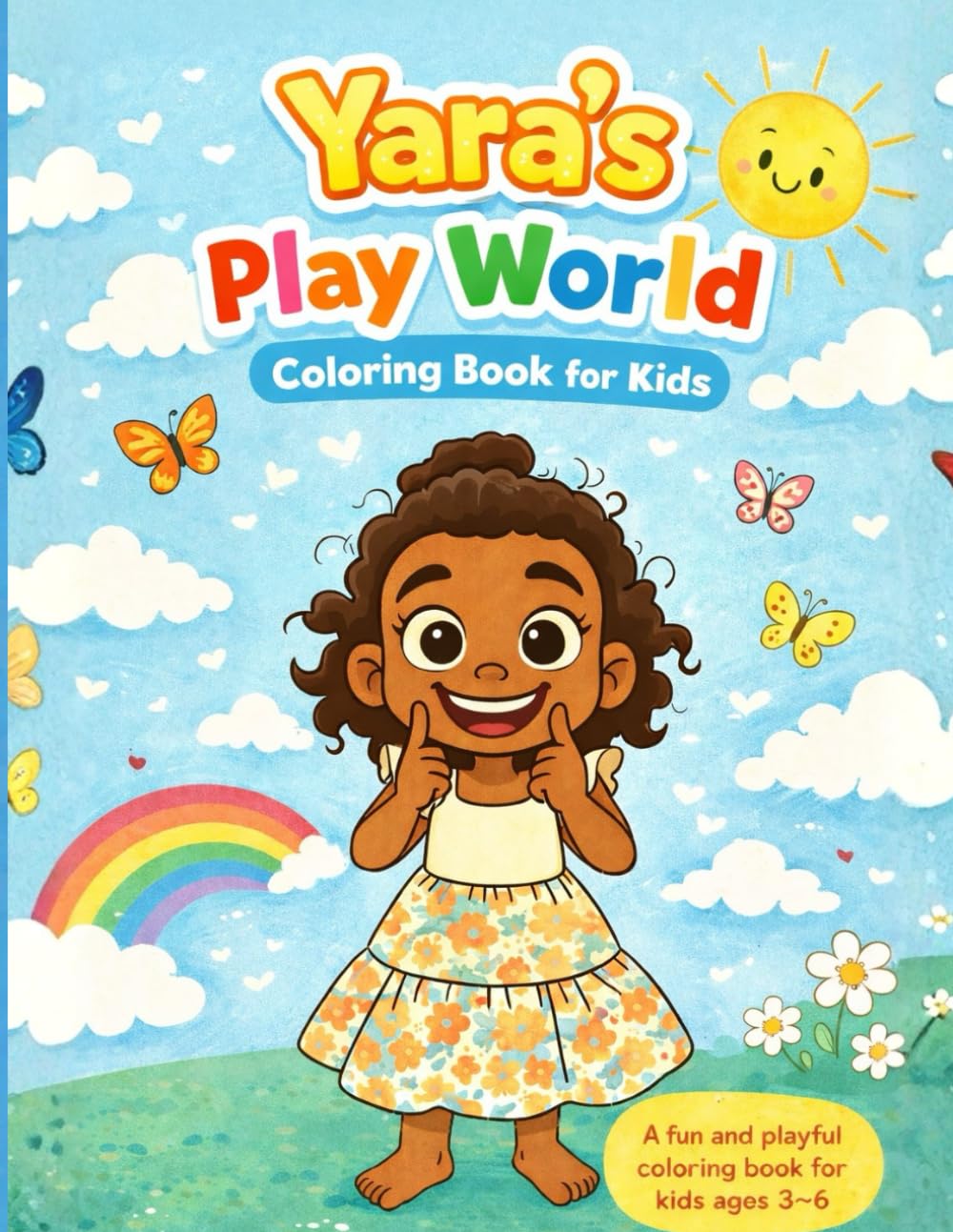 Yara’s Play World Coloring Book for Kids: Fun & Simple Coloring Pages for Toddlers and Young Children
