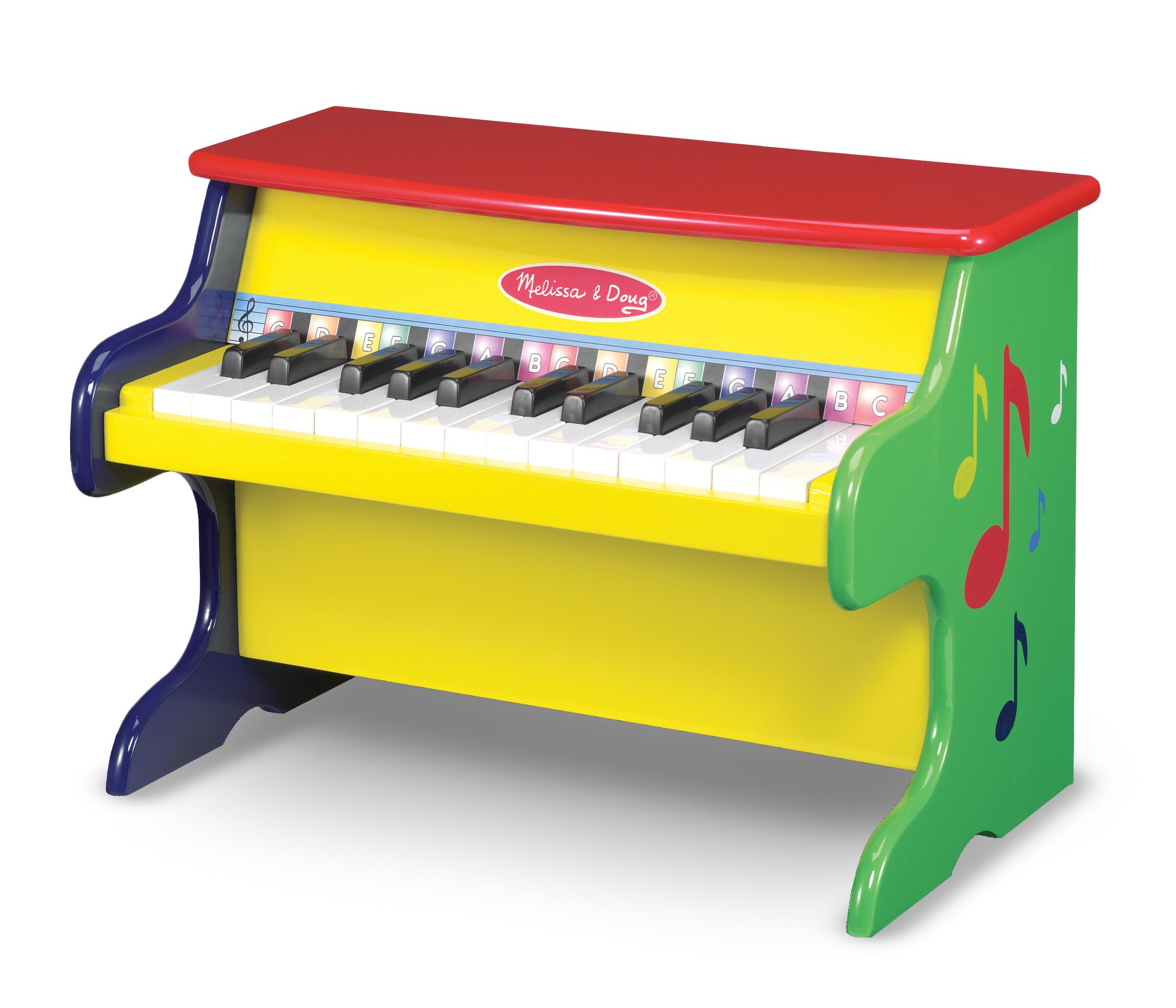 Melissa & Doug Learn-to-Play Piano with 25 Keys and Color-Coded Songbook Toy Piano Kids Toddler Toys for Ages 3 product thumbnail 2