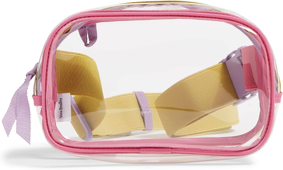 Bolso bandolera pequeño transparente con bandolera