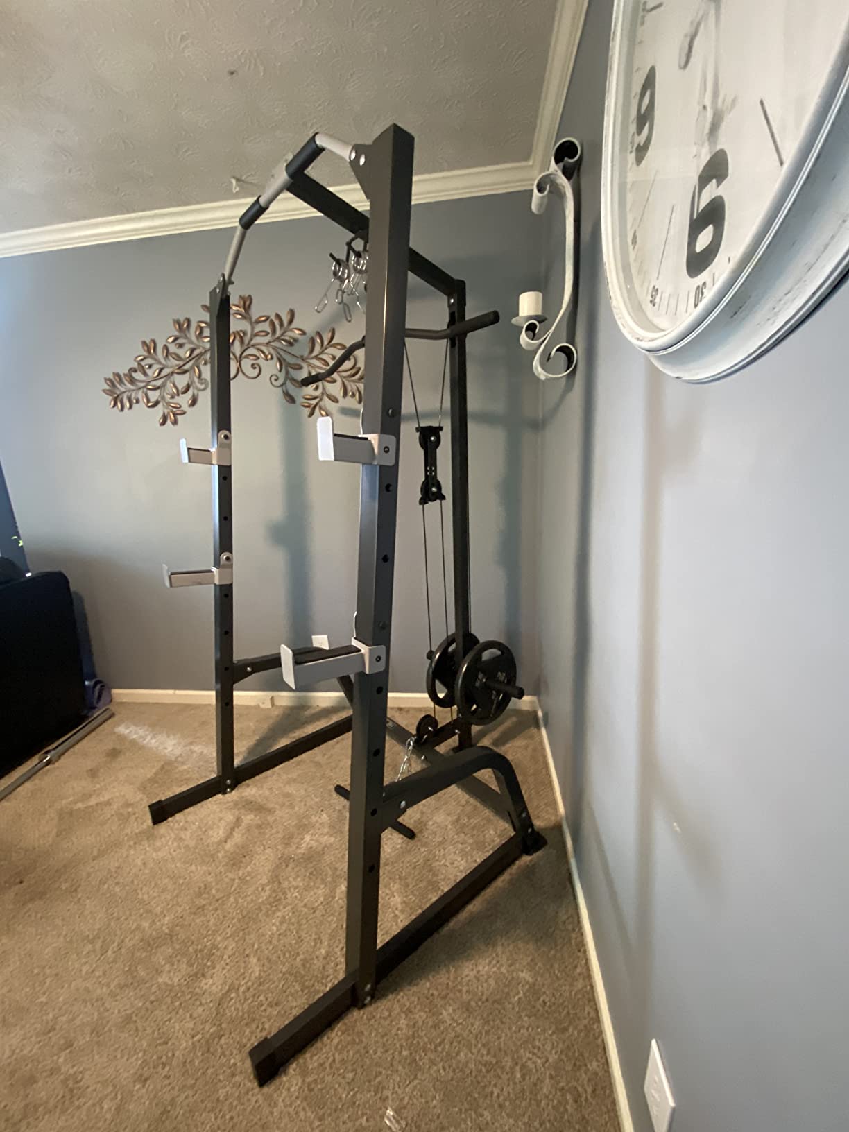 33/mo Finance Marcy Pro Deluxe Cage System with Weightlifting Bench