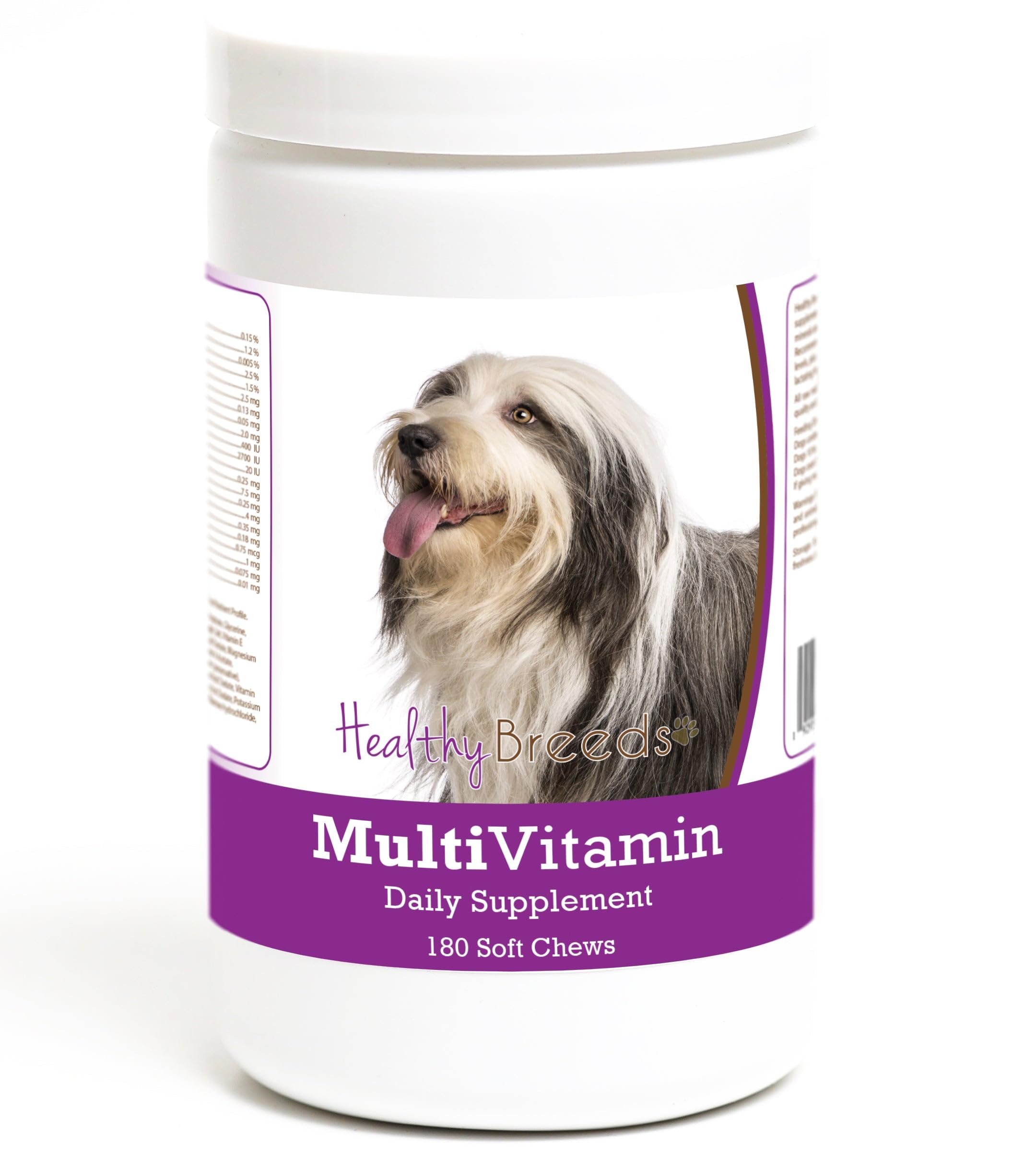 Healthy Breeds Bearded Collie Multivitamin Soft Chew for Dogs 180 Count