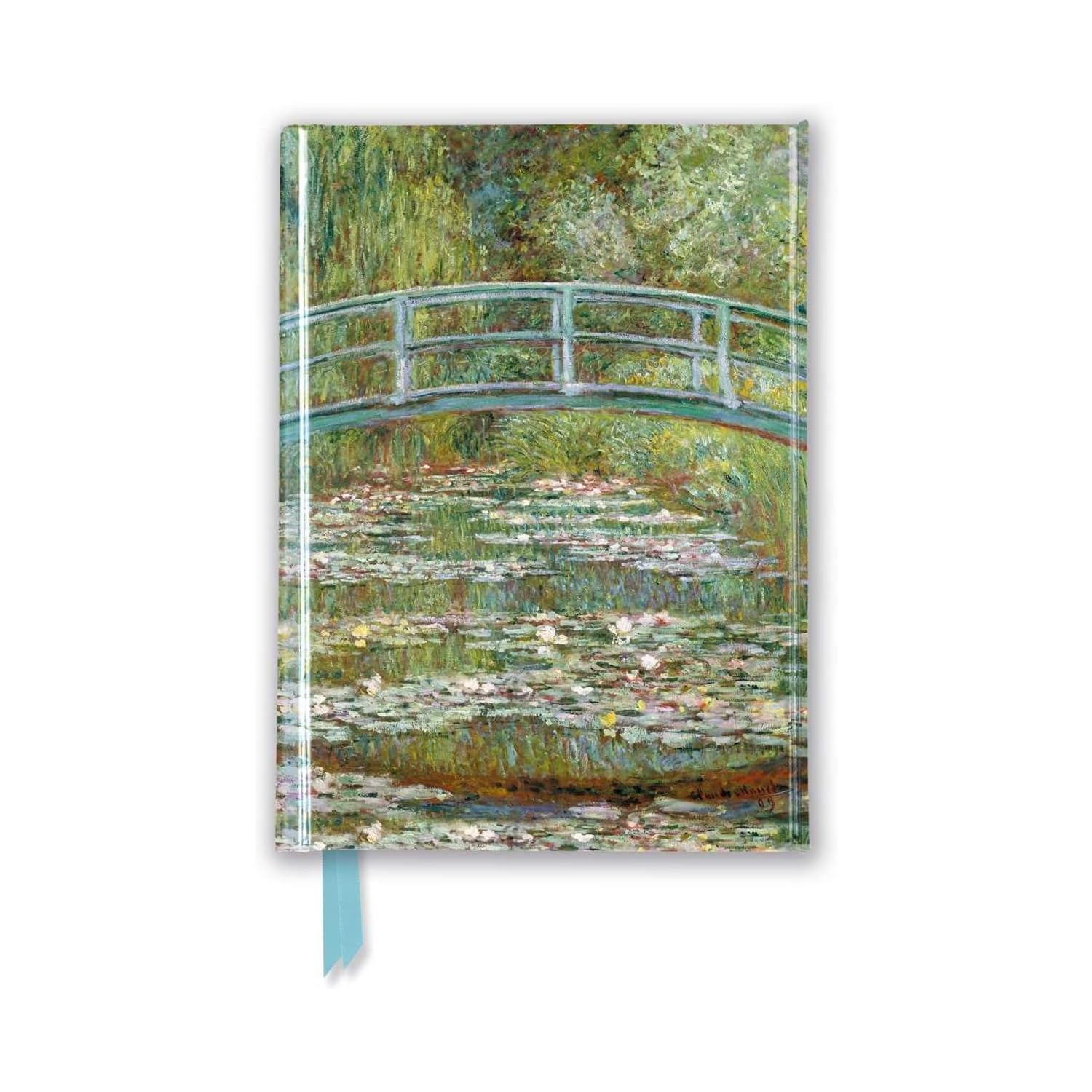 Claude Monet: Bridge Over a Pond of Water-Lilies (Foiled Pocket Journal) (Flame Tree Pocket Books)