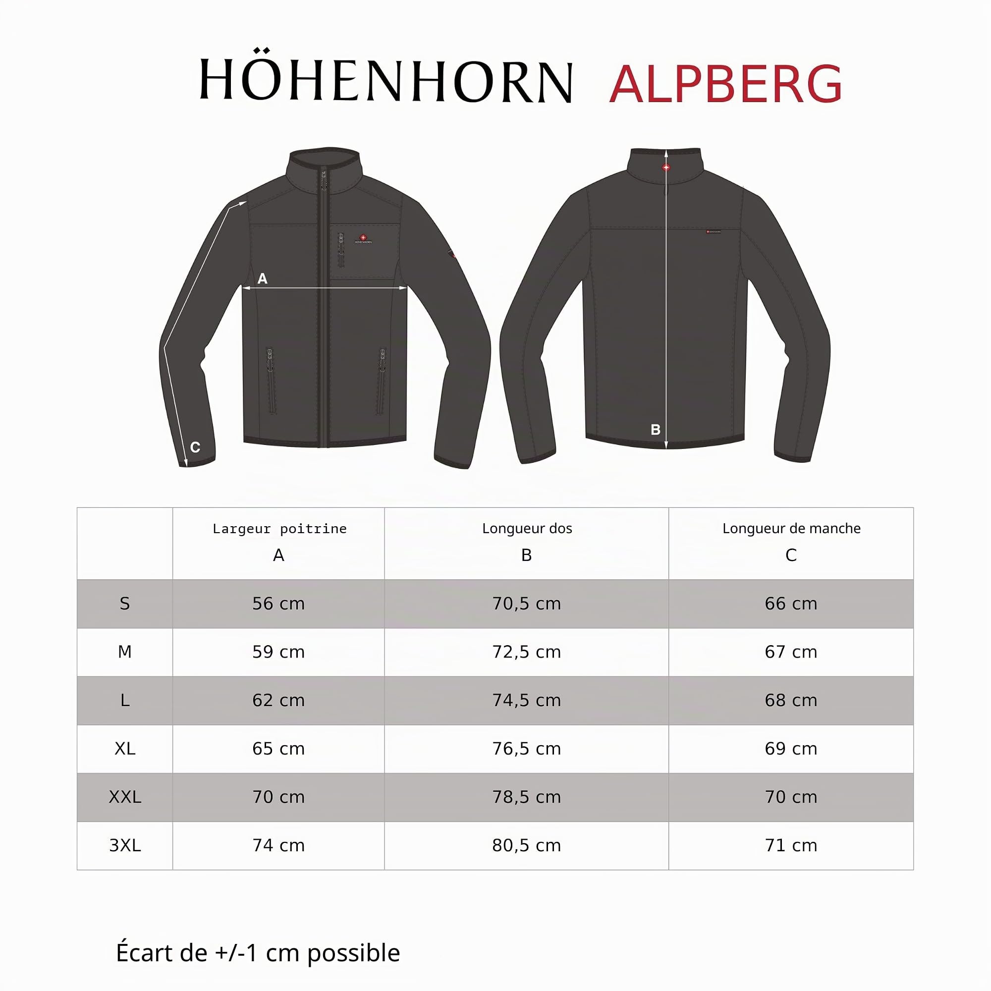 Höhenhorn Alpberg Veste softshell légère pour homme - Veste d'extérieur demi-saison