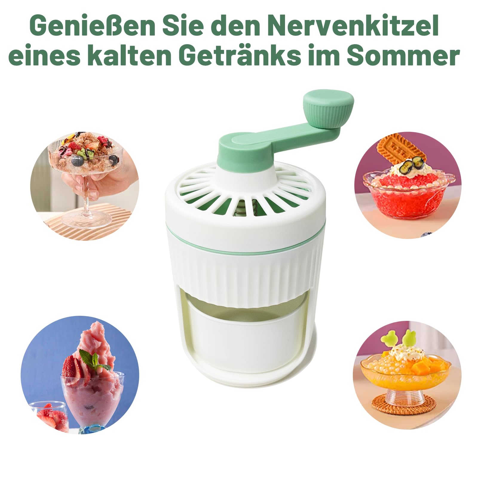 Maszyna do robienia slush, kruszonego lodu, do robienia slushów, kruszonego lodu, bez BPA, do baru, kuchni, biura, na zewnątrz, akcesoria do picia