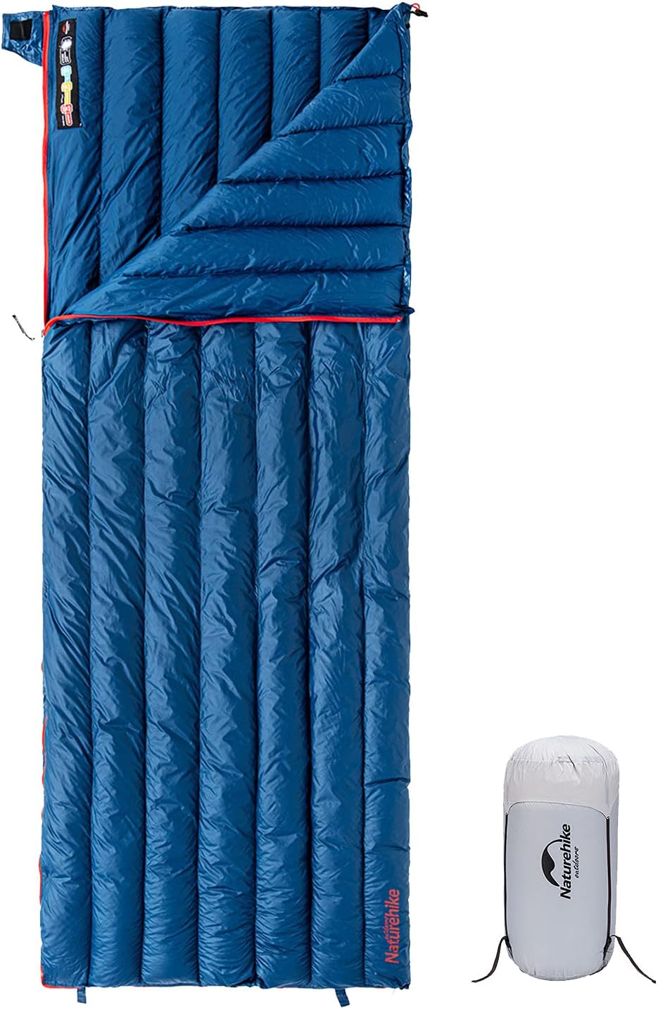 Naturehike Ultralight Goose Down Sleeping Bag, 800Fill Power Compact