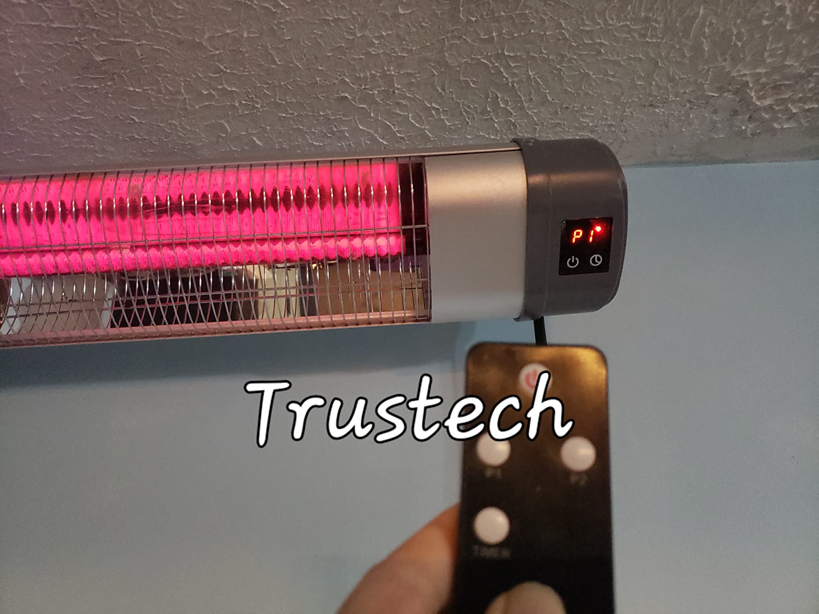 19/mo Finance Wall Mounted Electric Heater, 1500W Hanging Space